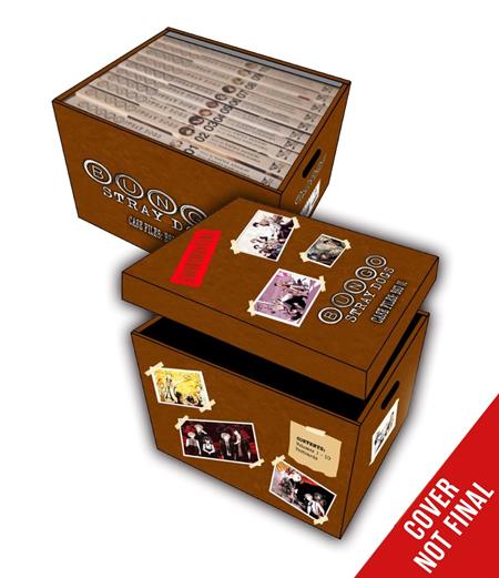 BUNGO STRAY DOGS CASE FILES BSD 01 - 10 BOX SET 12/16/2026