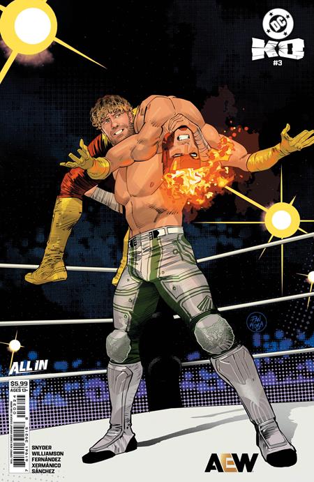 DC K.O. #3 (OF 5) CVR I DAN MORA AEW CAMEO CARD STOCK VAR 1/14/2026