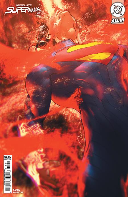 ABSOLUTE SUPERMAN #15 CVR B GERALD PAREL CARD STOCK VAR 1/7/2026