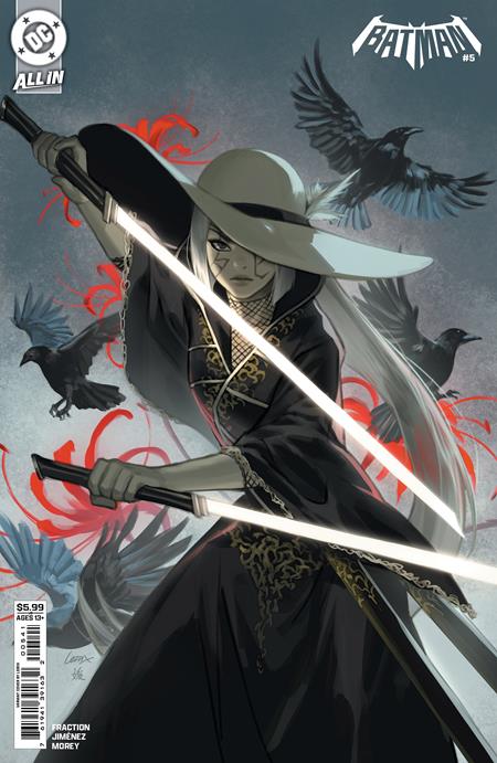 BATMAN #5 CVR D LESLEY LEIRIX LI CARD STOCK VAR 1/7/2026