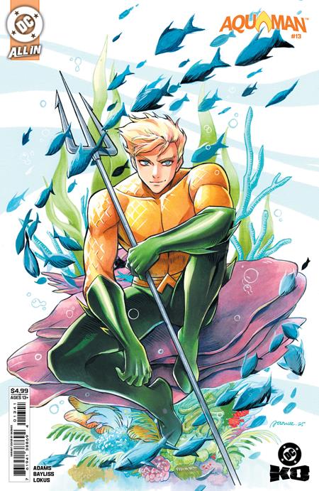 AQUAMAN #13 CVR D SAOWEE CARD STOCK VAR 1/14/2026