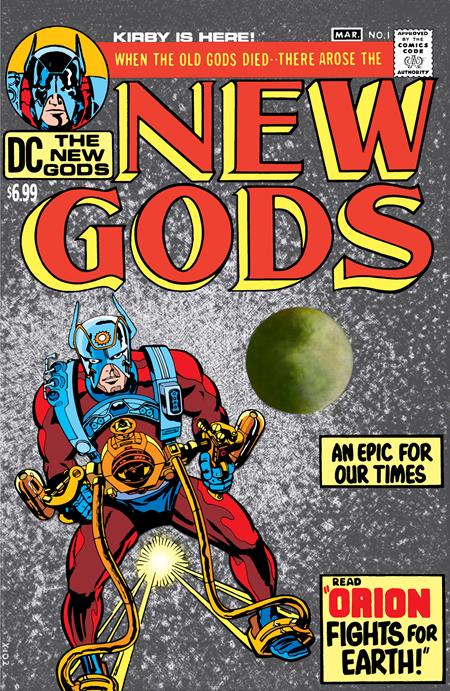 NEW GODS #1 FACSIMILE EDITION CVR B JACK KIRBY FOIL VAR 1/14/2026