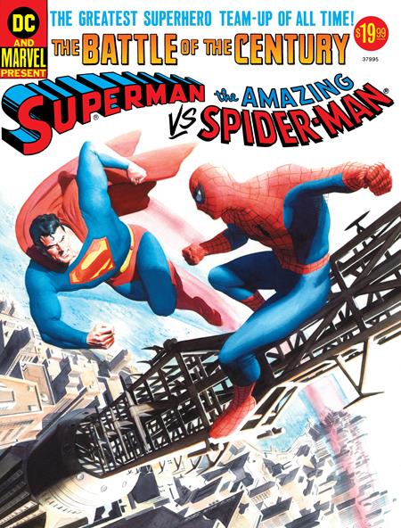 50TH ANNIVERSARY TREASURY EDITION SUPERMAN VS THE AMAZING SPIDER-MAN #1 FACSIMILE EDITION CVR B ALEX ROSS VAR 1/7/2026
