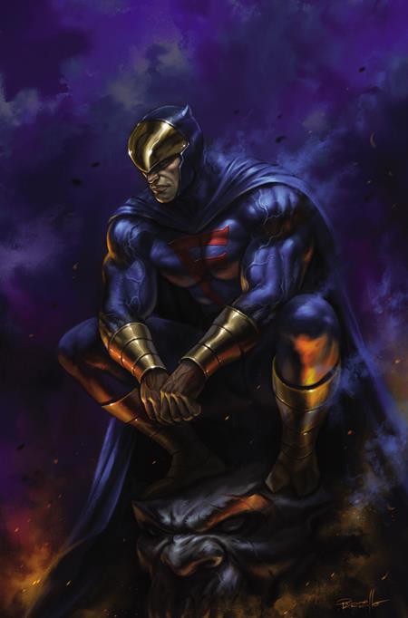 BLUE FALCON & DYNOMUTT #5 CVR E LUCIO PARRILLO METAL VIRGIN CVR VAR 1/21/2026