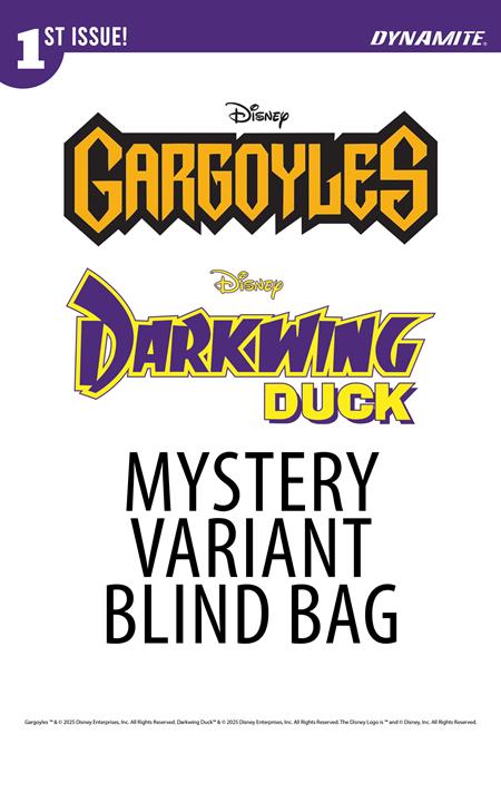 GARGOYLES DARKWING DUCK #1 CVR F BLIND BAG VAR 1/14/2026
