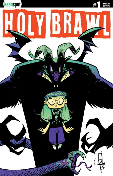 HOLY BRAWL #1 CVR D ATHILA FABBIO WHITE METAL VAR 1/14/2026