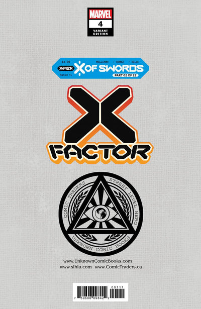 X-FACTOR #4 LUCAS WERNECK VIRGIN EXCLUSIVE