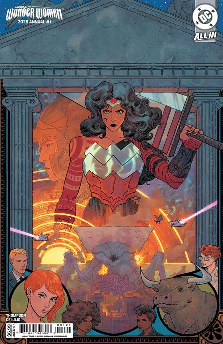 ABSOLUTE WONDER WOMAN ANNUAL 2026 #1 (ONE SHOT) CVR B HAYDEN SHERMAN CARD STOCK VAR 2/11/2026