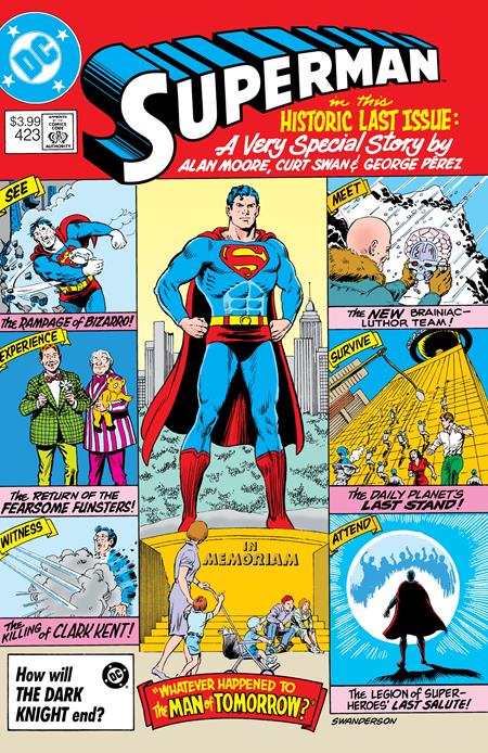 SUPERMAN #423 FACSIMILE EDITION CVR A CURT SWAN (WHATEVER HAPPENED TO THE MAN OF TOMORROW PART 1 OF 2) 2/11/2026