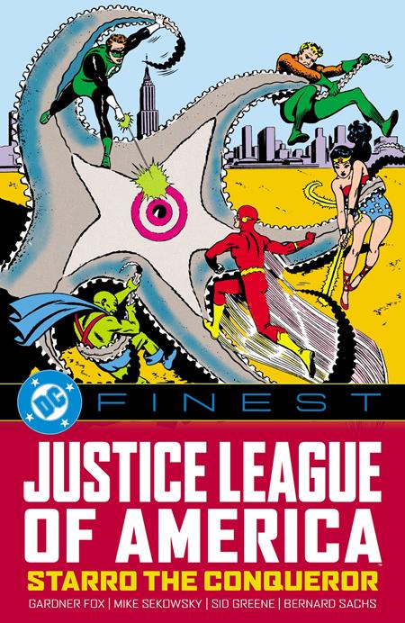 DC FINEST JUSTICE LEAGUE OF AMERICA STARRO THE CONQUEROR TP 3/31/2026