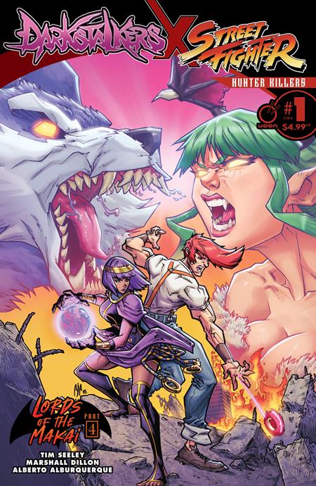 DARKSTALKERS X STREET FIGHTER HUNTER KILLERS #1 (ONE SHOT) CVR A ALBERTO ALBURQUERQUE 2/25/2026