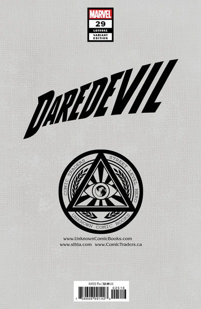 DAREDEVIL #29 DAVID NAKAYAMA SECRET VIRGIN EXCLUSIVE