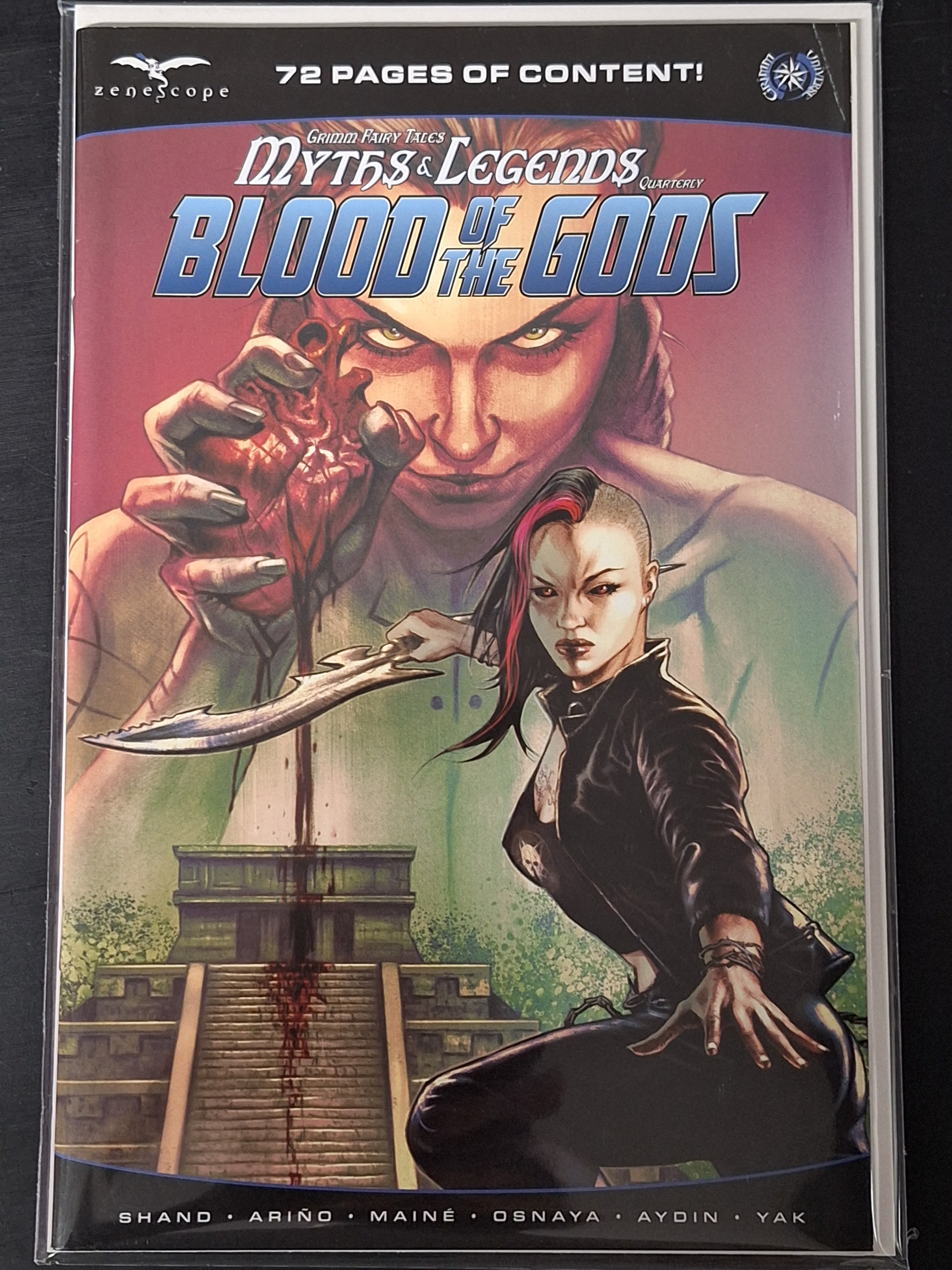 Grimm Fairy Tales Myths and Legends Quarterly: Blood Of The Gods Zenescope 2022 Cover A