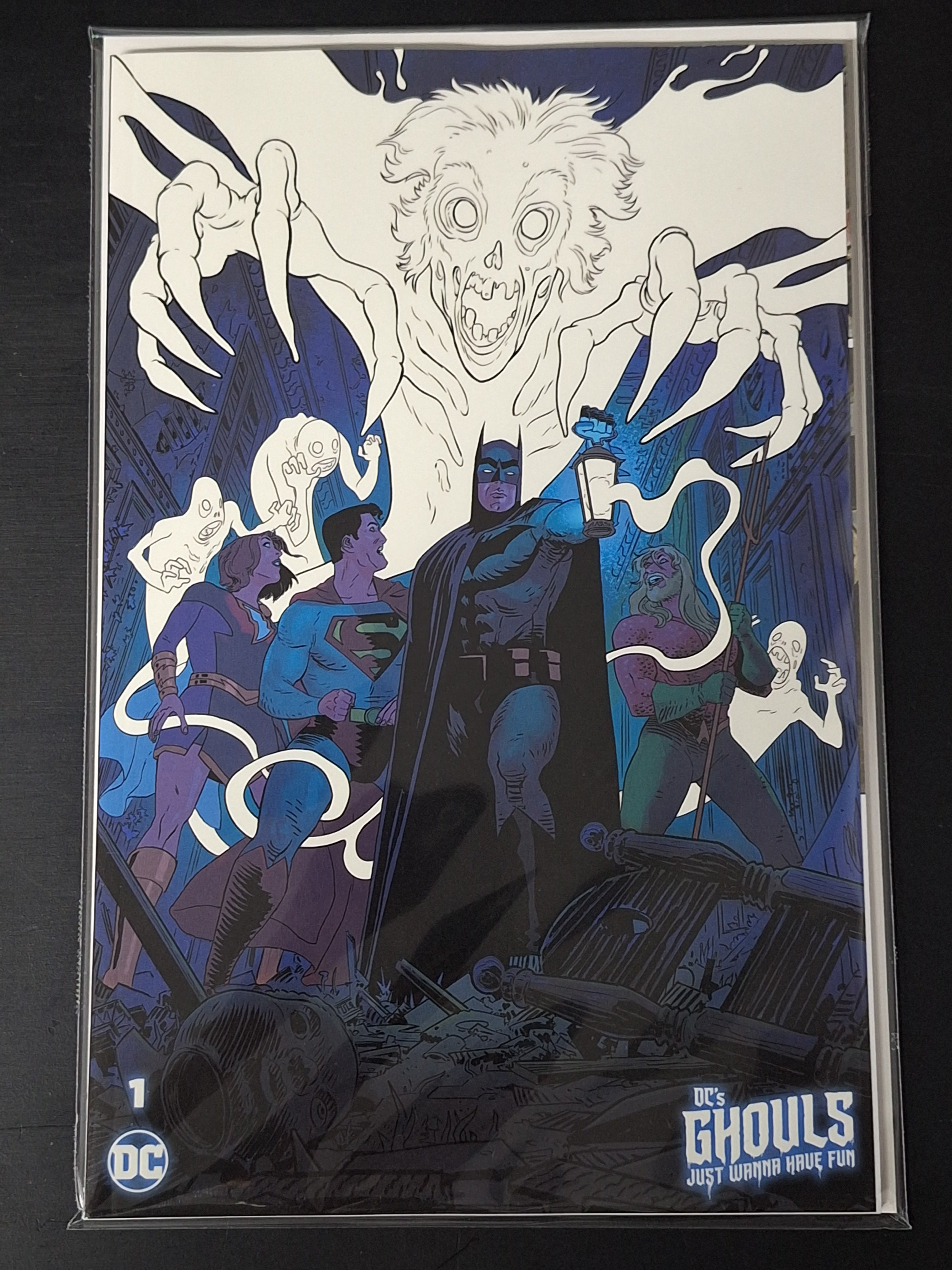 DC's Ghouls Just Wanna Have Fun 1 DC 2023 Glow In The Dark Variant