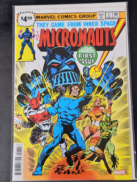 Micronauts 1 Marvel 2023 Facsimile Edition