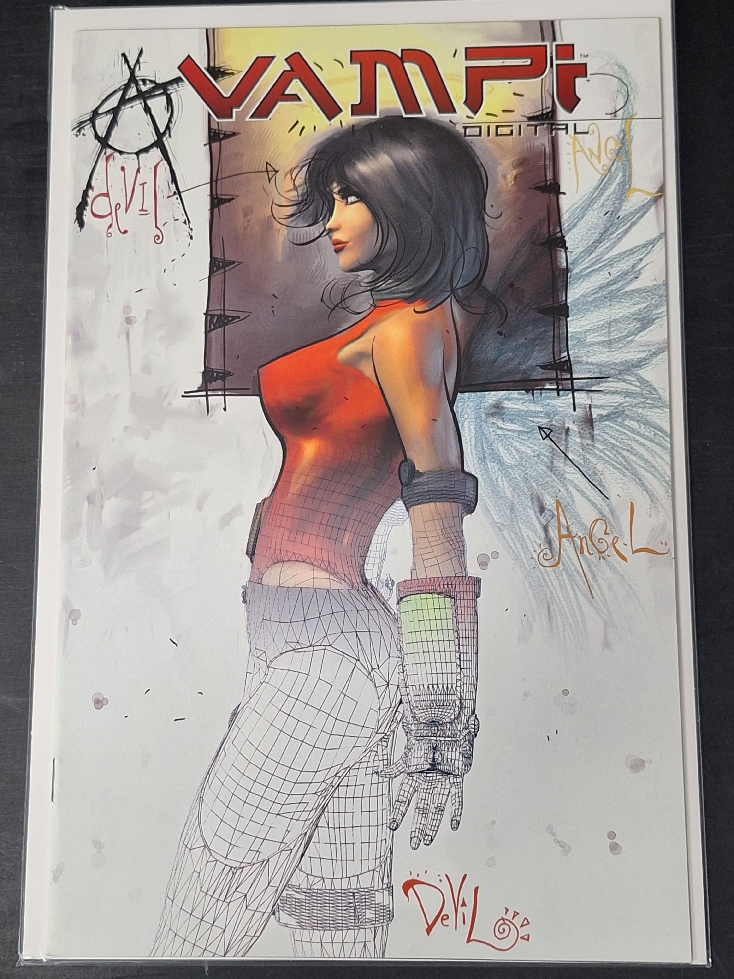 Vampi Digital 1 Harris Comics 2001 Limited Edition Variant