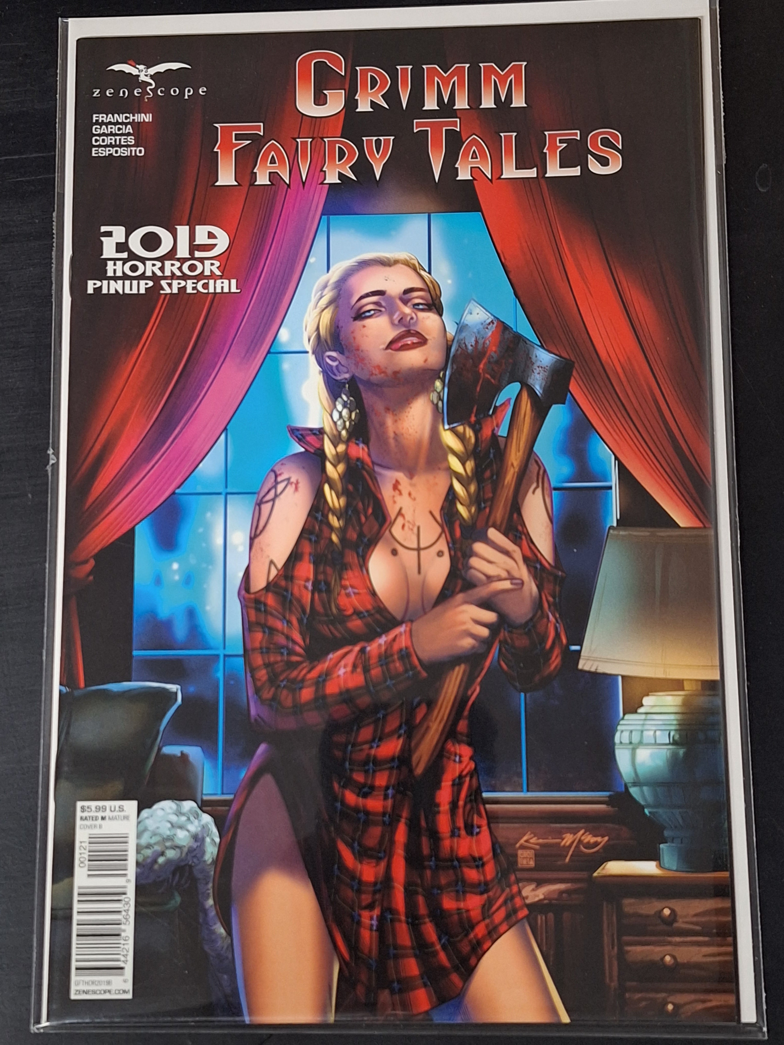 Grimm Fairy Tales 2019 Horror Pinup Special Zenescope Kevin McCoy Cover B