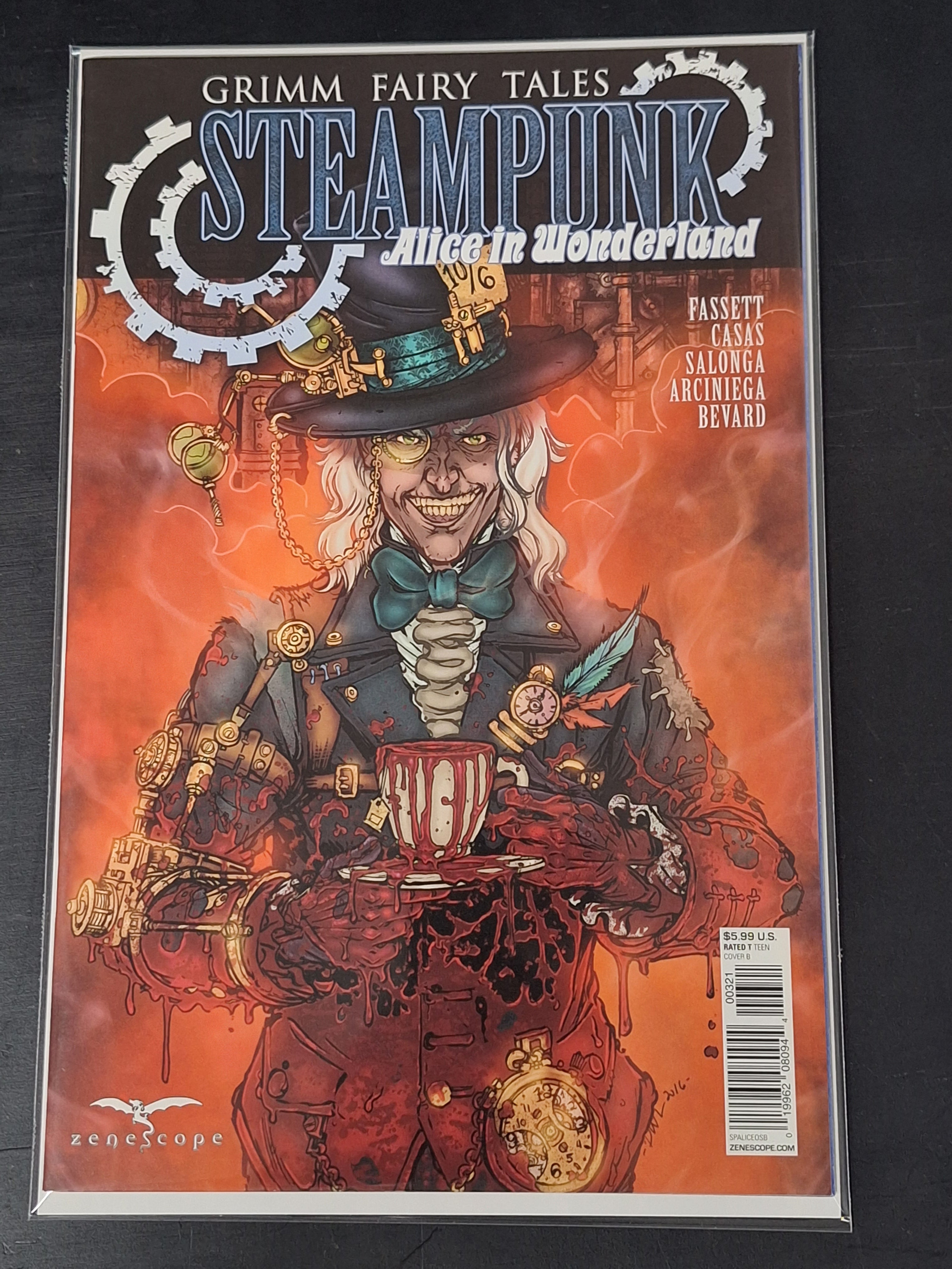 Grimm Fairy Tales Alice In Wonderland Steampunk 1 Zenescope