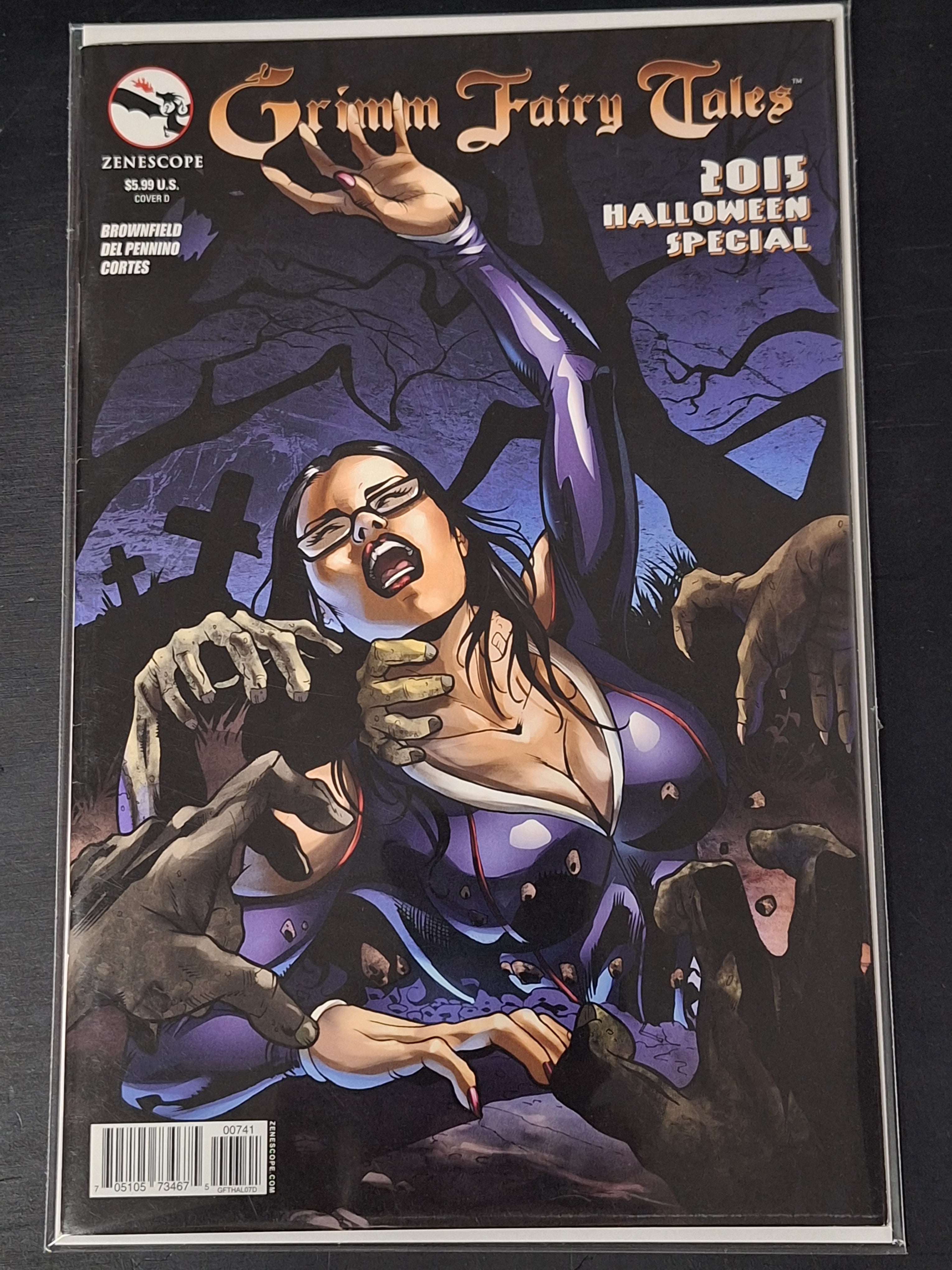 Grimm Fairy Tales 2015 Halloween Special Zenescope Cover D
