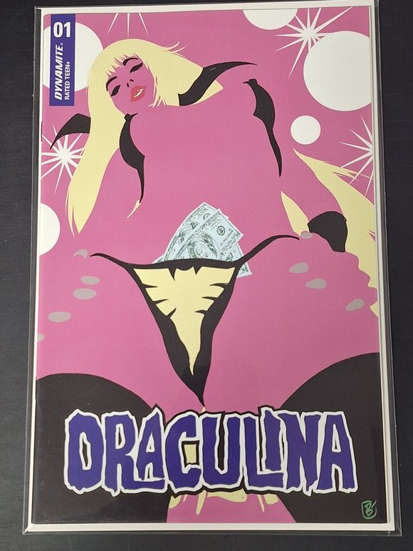 Draculina 1 Dynamite 2021 Jimmy Broxton 1:7 Risque Variant