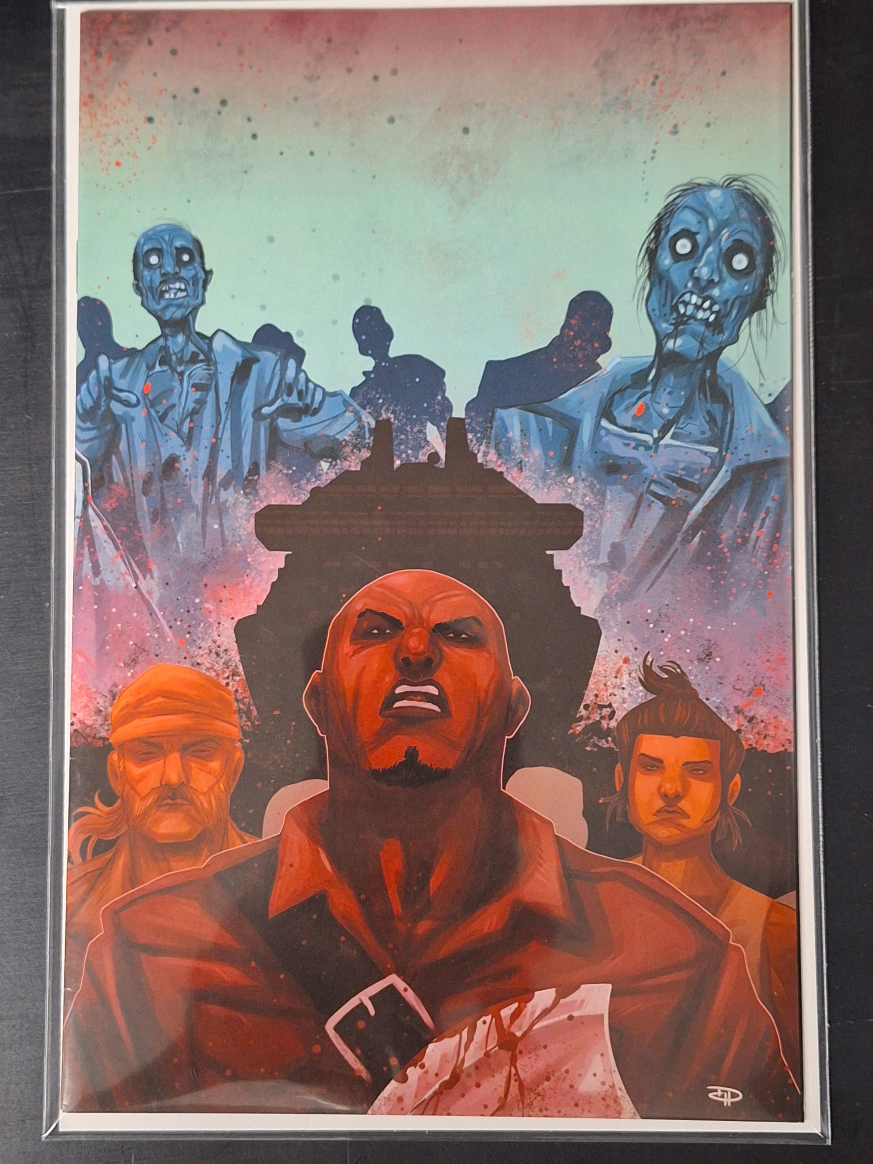 Z Nation 2 Dynamite 2017 1:10 Virgin Variant