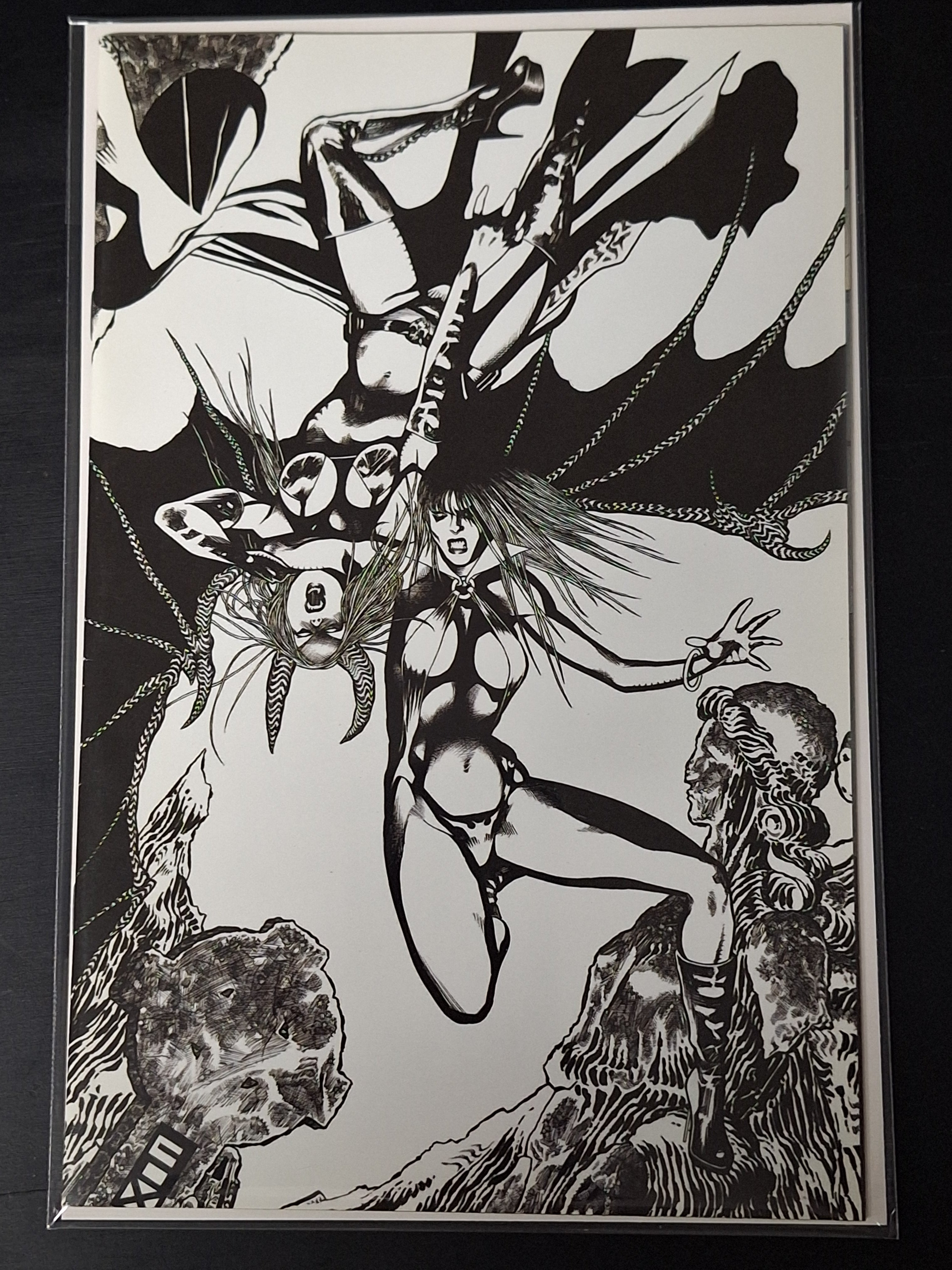 Vampirella VS Purgatori 2 Dynamite 2021 1:12 Virgin Variant