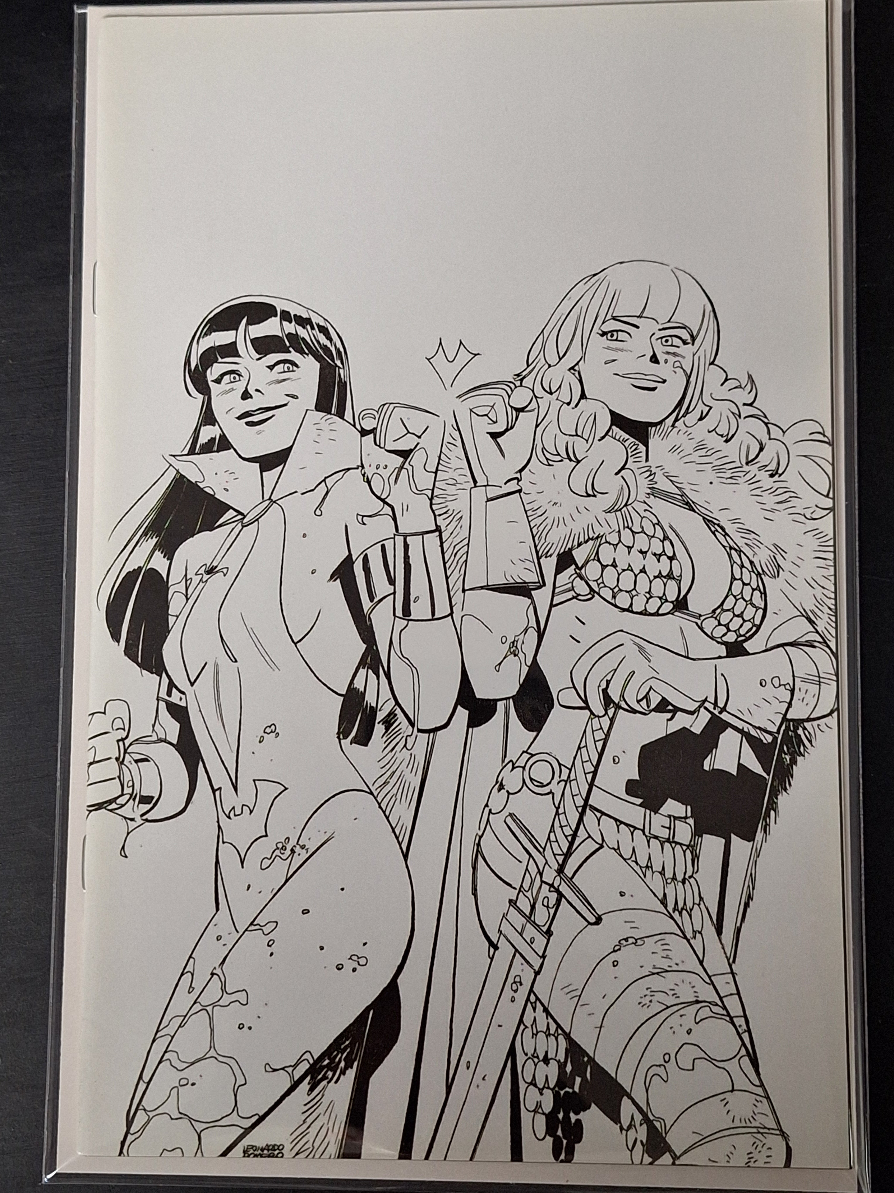 Vampirella Red Sonja 12 Dynamite 2020 1:15 Virgin Variant