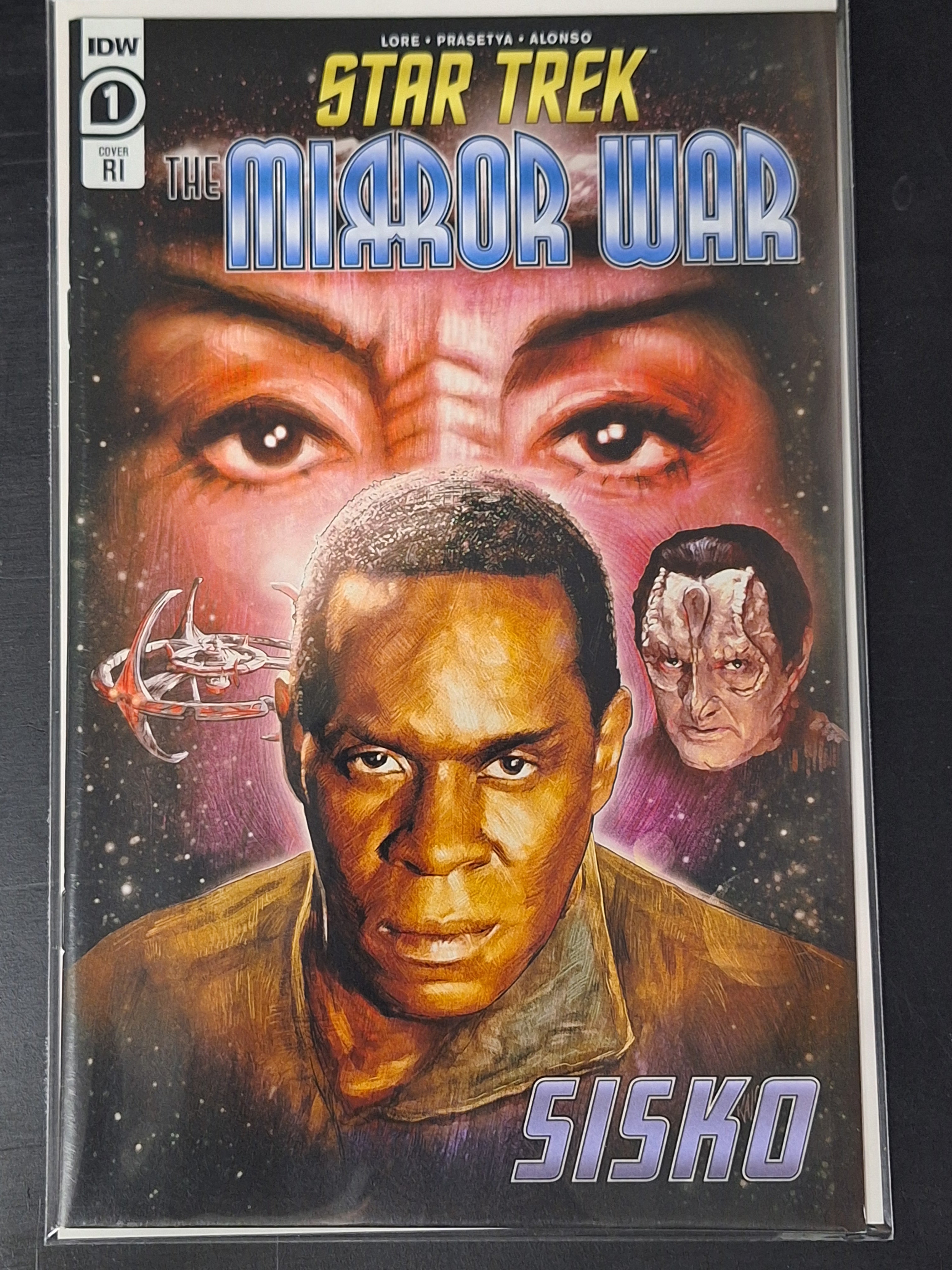 Star Trek Mirror War Sisko 1 IDW 2022 1:10 Variant