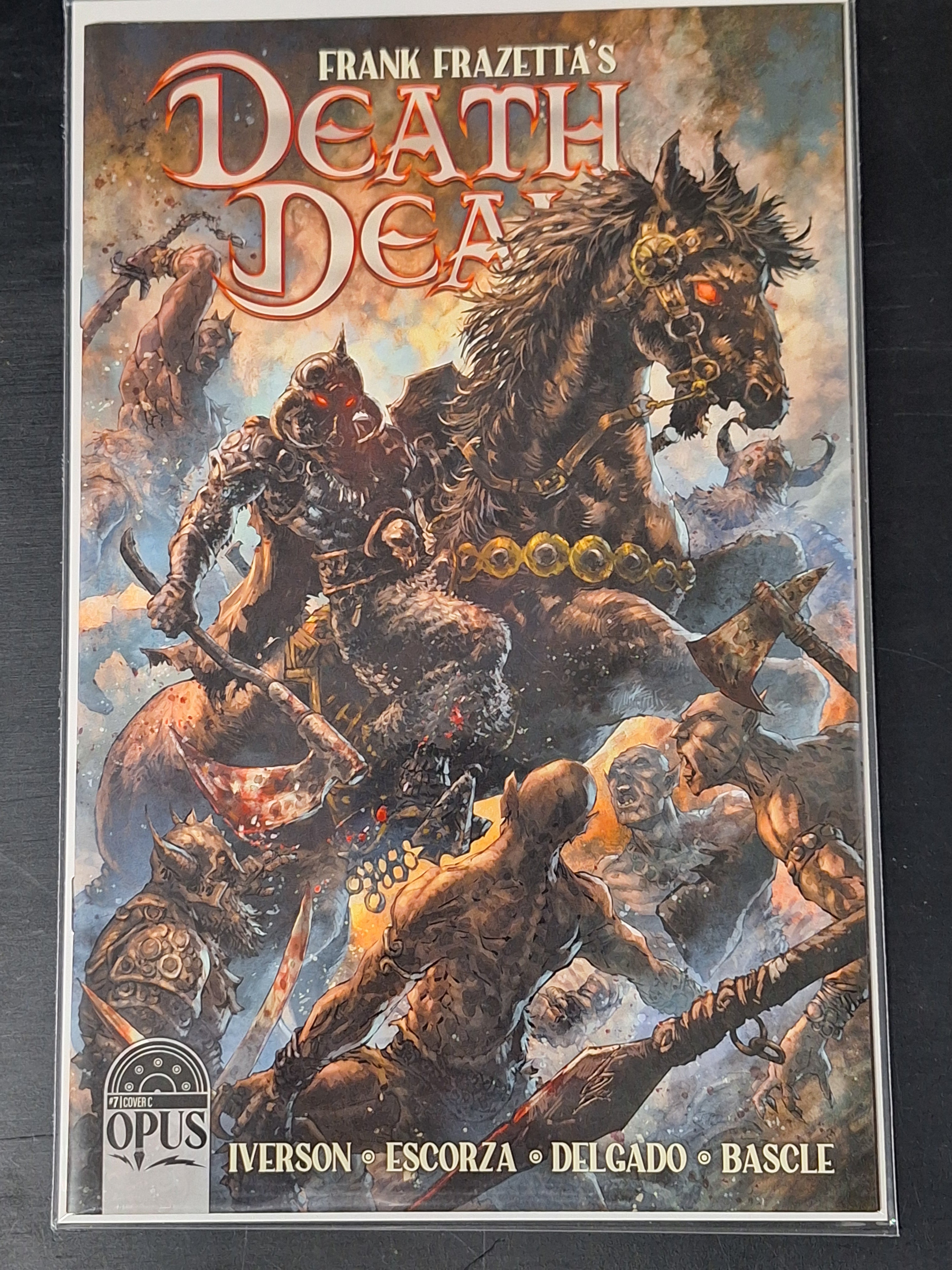 Frank Frazetta's Death Dealer 7 Opus 2022 1:5 Variant