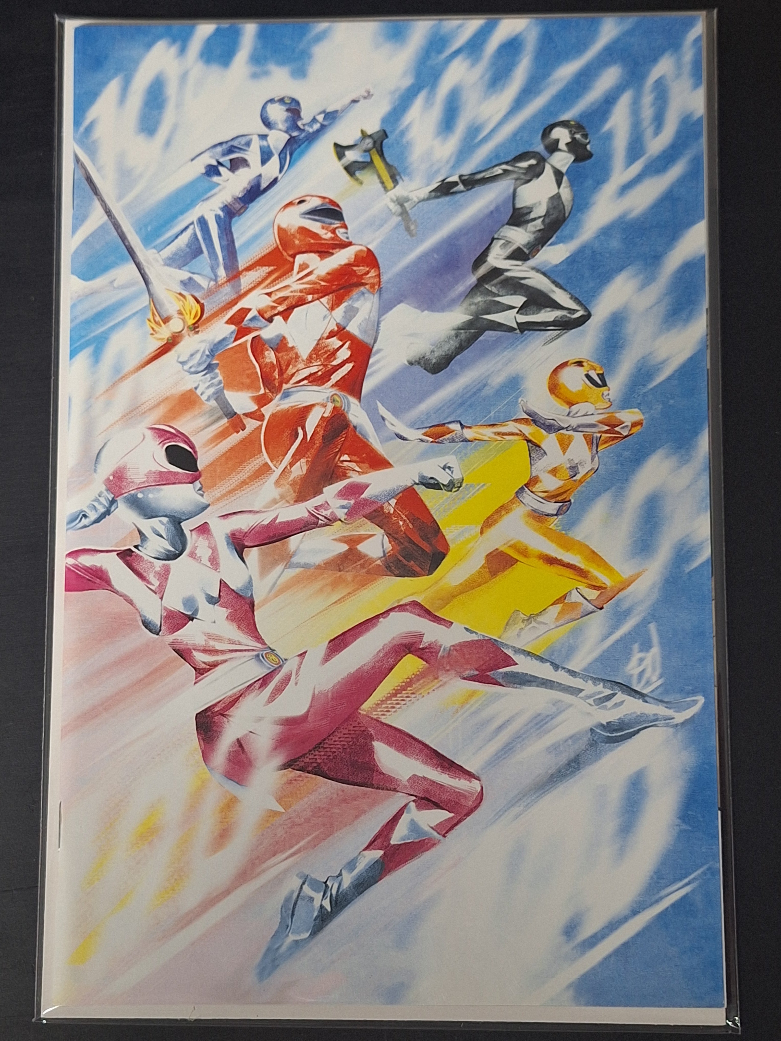 Mighty Morphin Power Rangers 100 Boom 2022 1:25 Virgin Variant