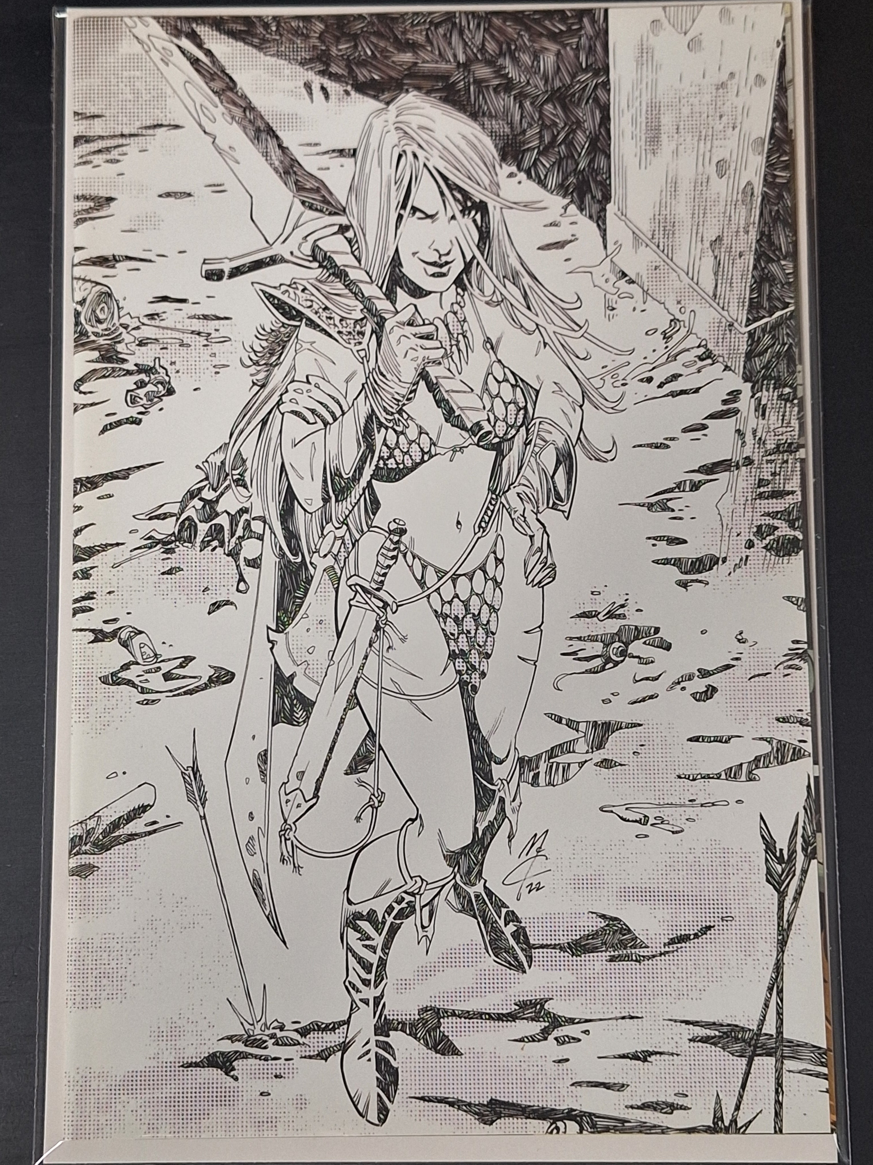 Immortal Red Sonja 3 Dynamite 2022 1:10 Virgin Variant