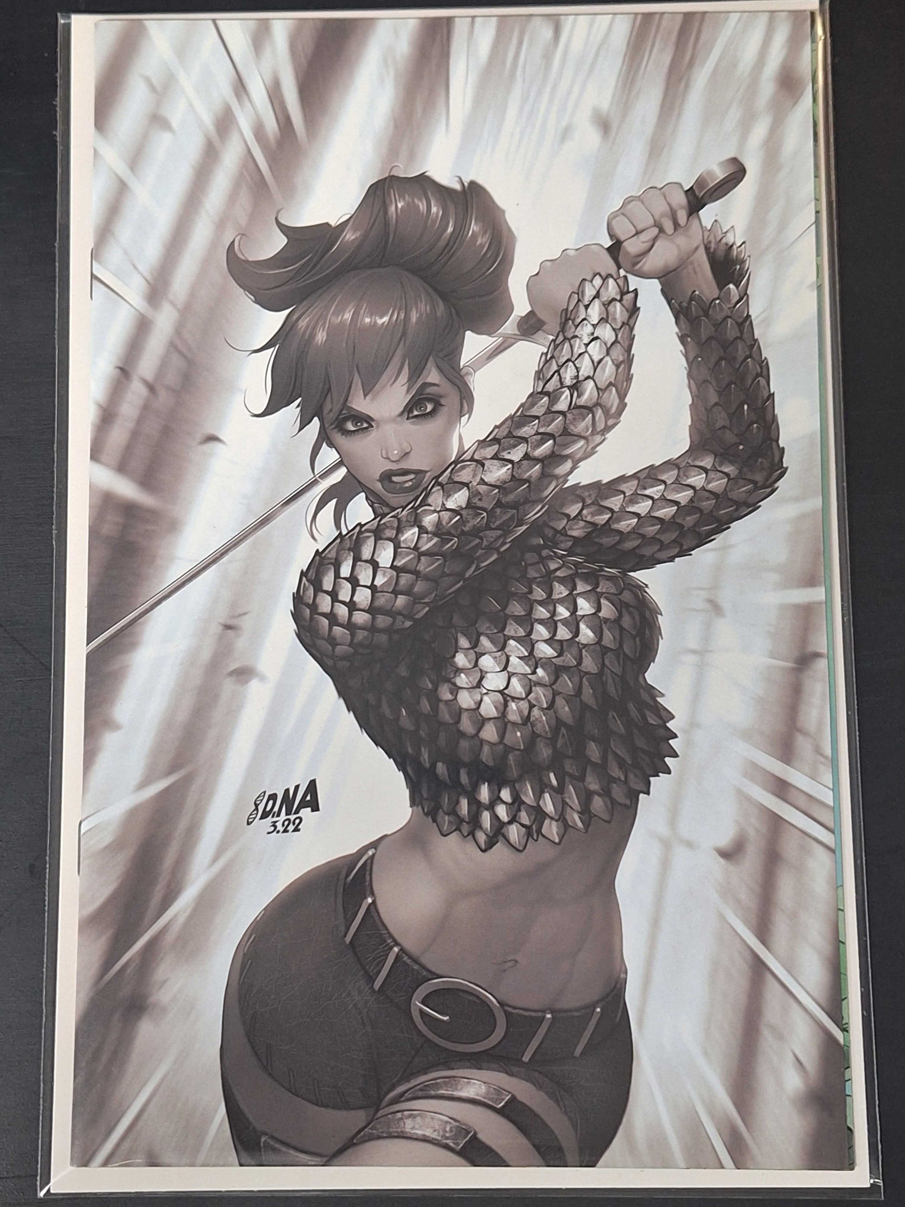 Immortal Red Sonja 4 Dynamite 2022 1:10 Virgin Variant