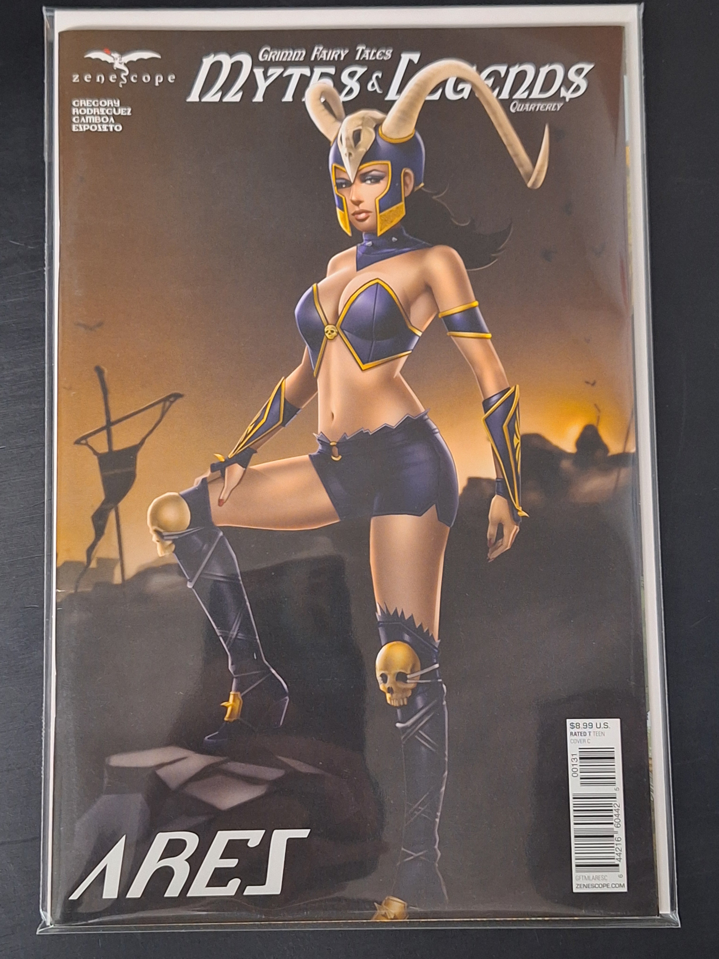 Grimm Fairy Tales Myths and Legends Quarterly: Ares Zenescope 2020 Cover C