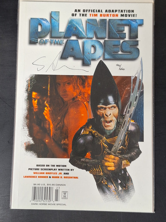 Planet of the Apes 1 Dark Horse Movie Special 2001 Dynamic Forces Signed Edition With COA