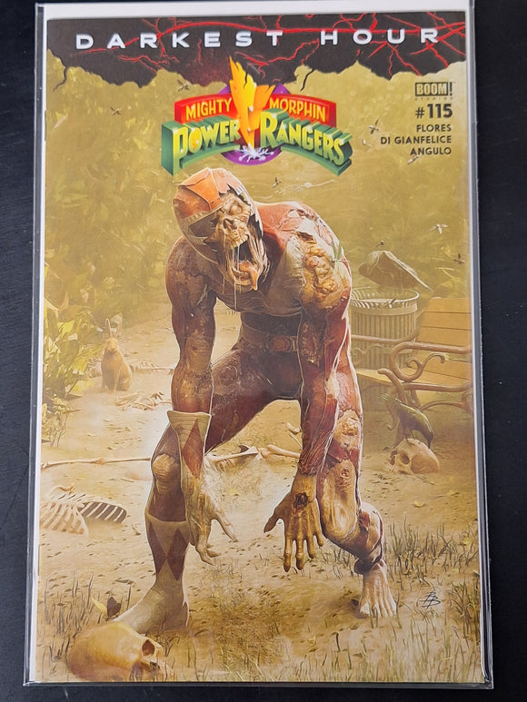 Mighty Morphin' +Power Ranger 115 Boom! Studios 2023 Bjorn Barends Variant