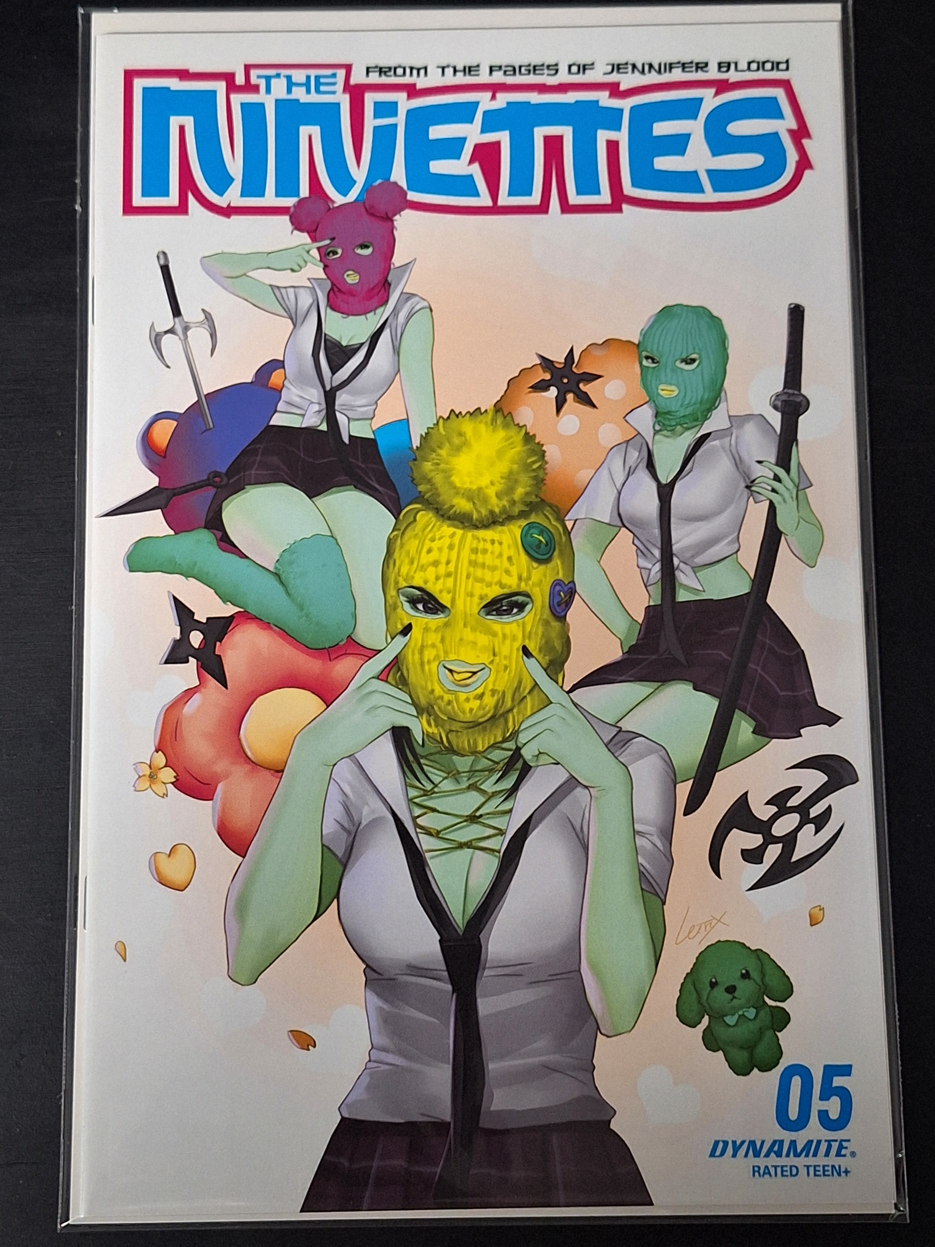 Ninjettes 5 Dynamite 2023 Ultraviolet Variant