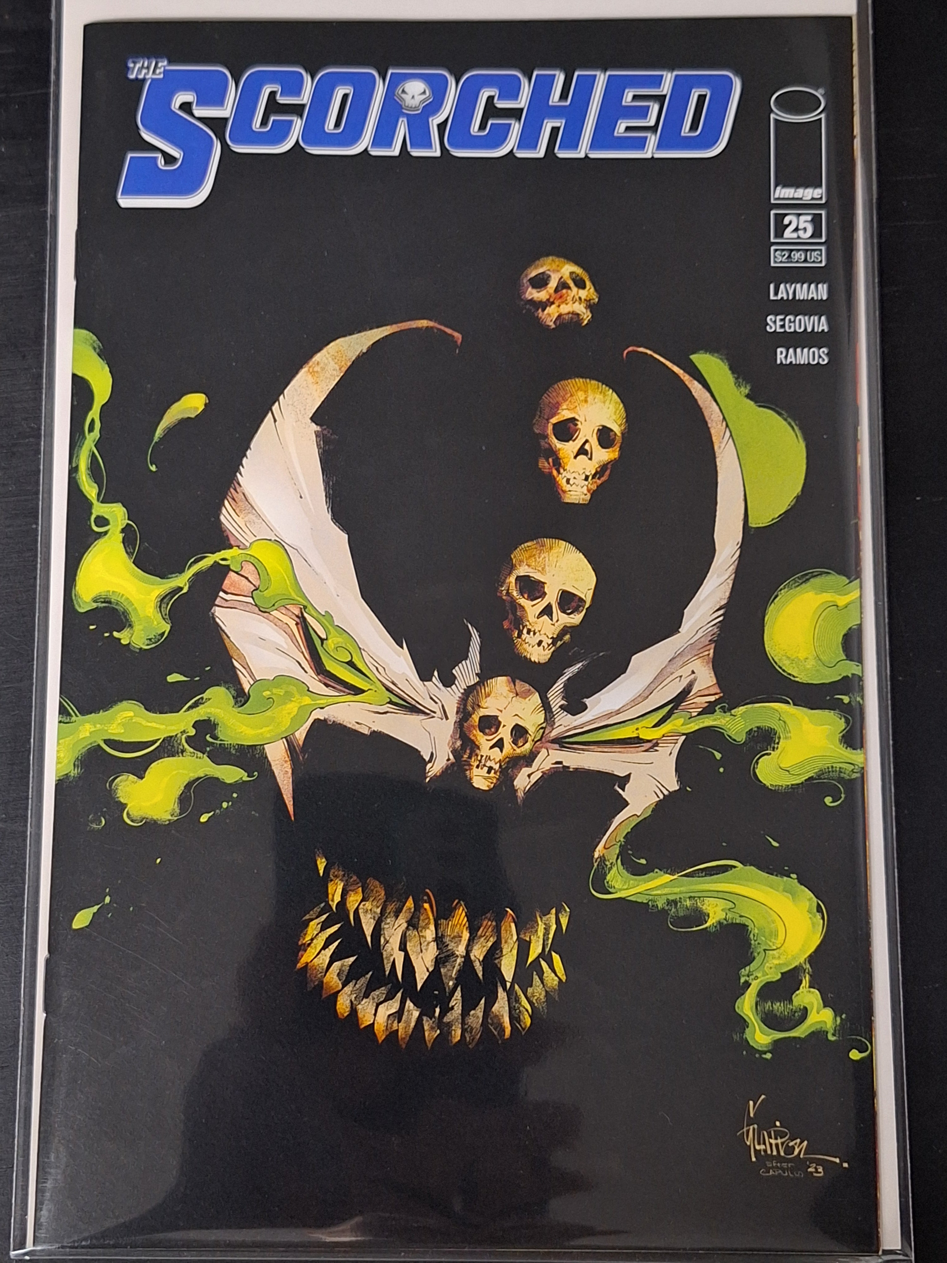 Spawn Scorched 25 Image 2024 Cover B