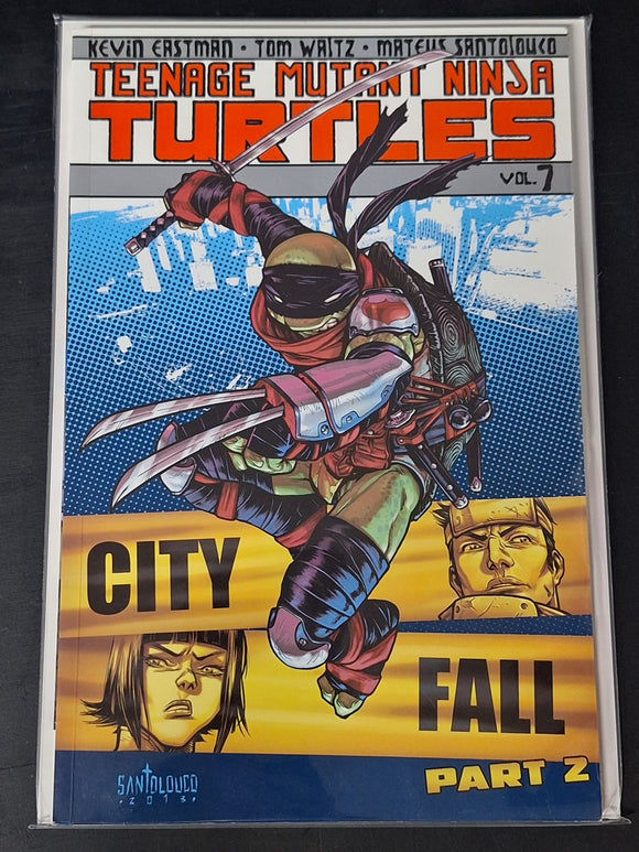 Teenage Mutant Ninja Turtles Volume 7 IDW City Fall Part 2 TPB