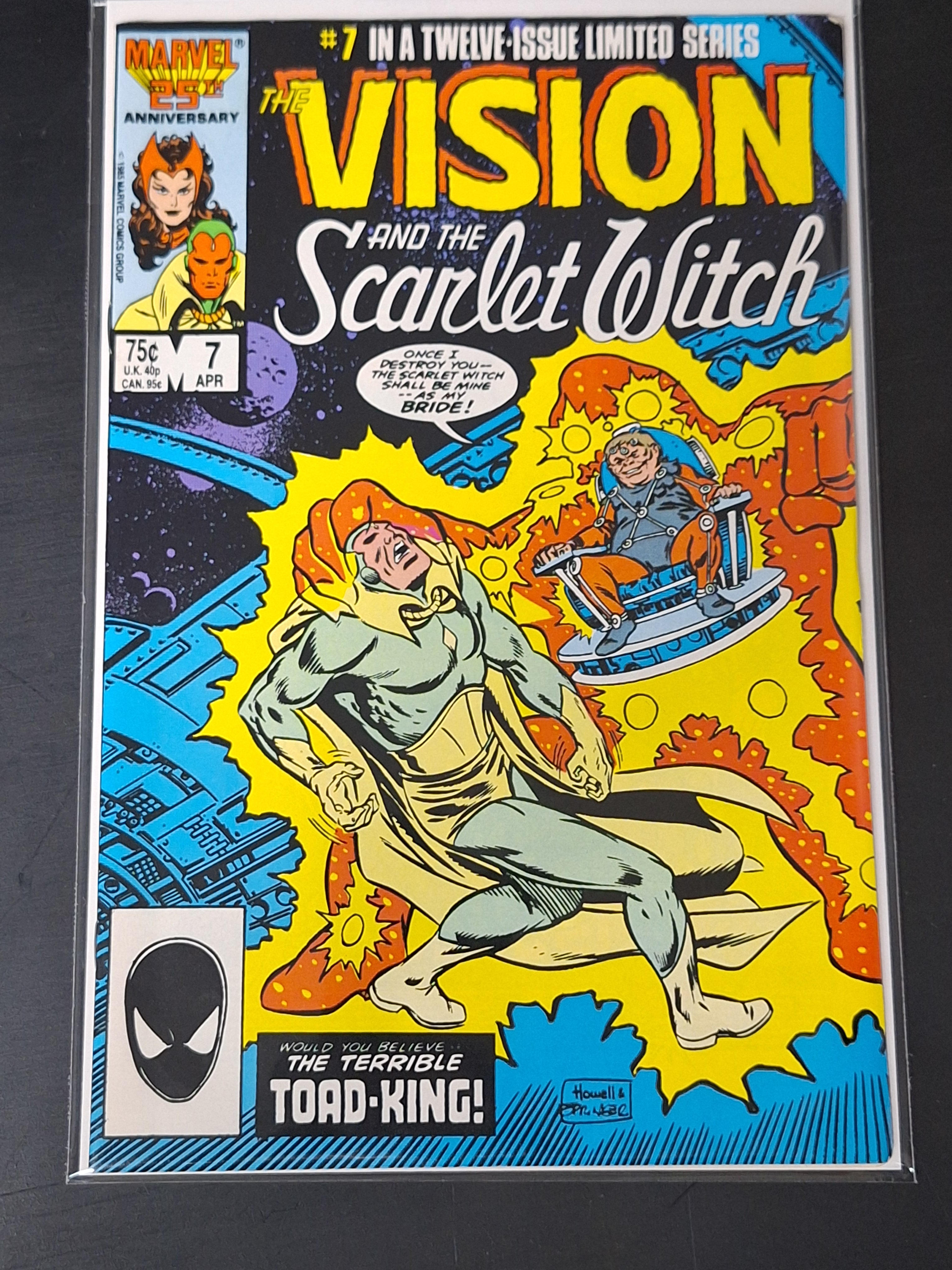 Vision and the Scarlet Witch 7 Marvel 1985