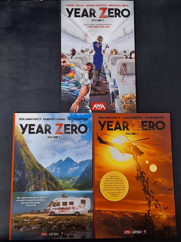 Year Zero Set, Volumes 0, 1, 2. AWA TPB