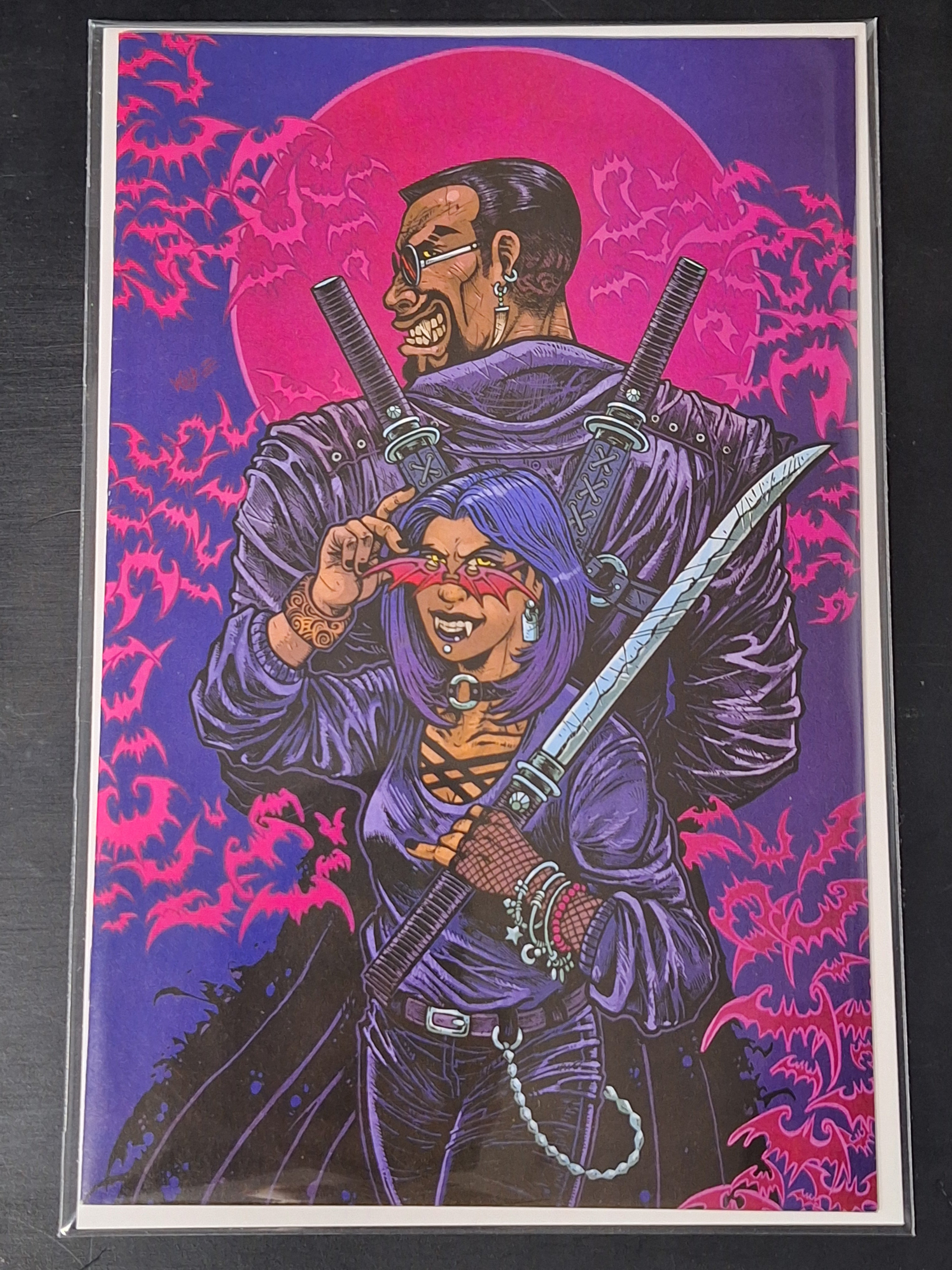 Bloodline: Daughter of Blade 1 Marvel 2023 Wolf 1:100 Virgin Variant