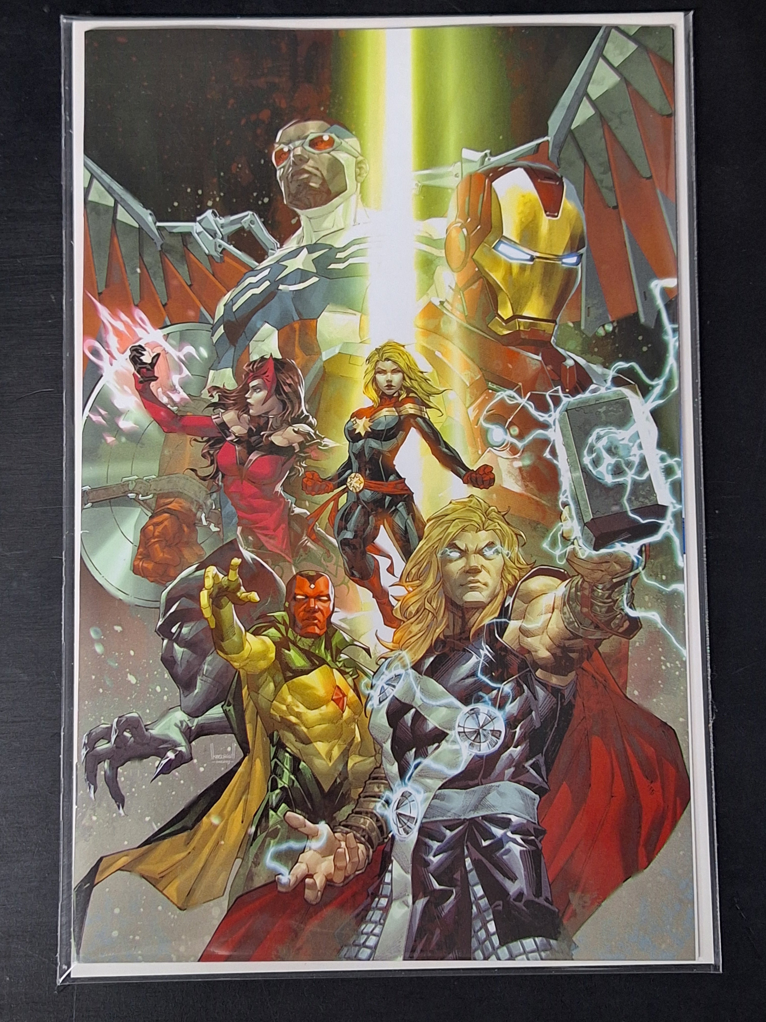 Avengers 1 Marvel 2023 Kael Ngu 1:100 Virgin Variant