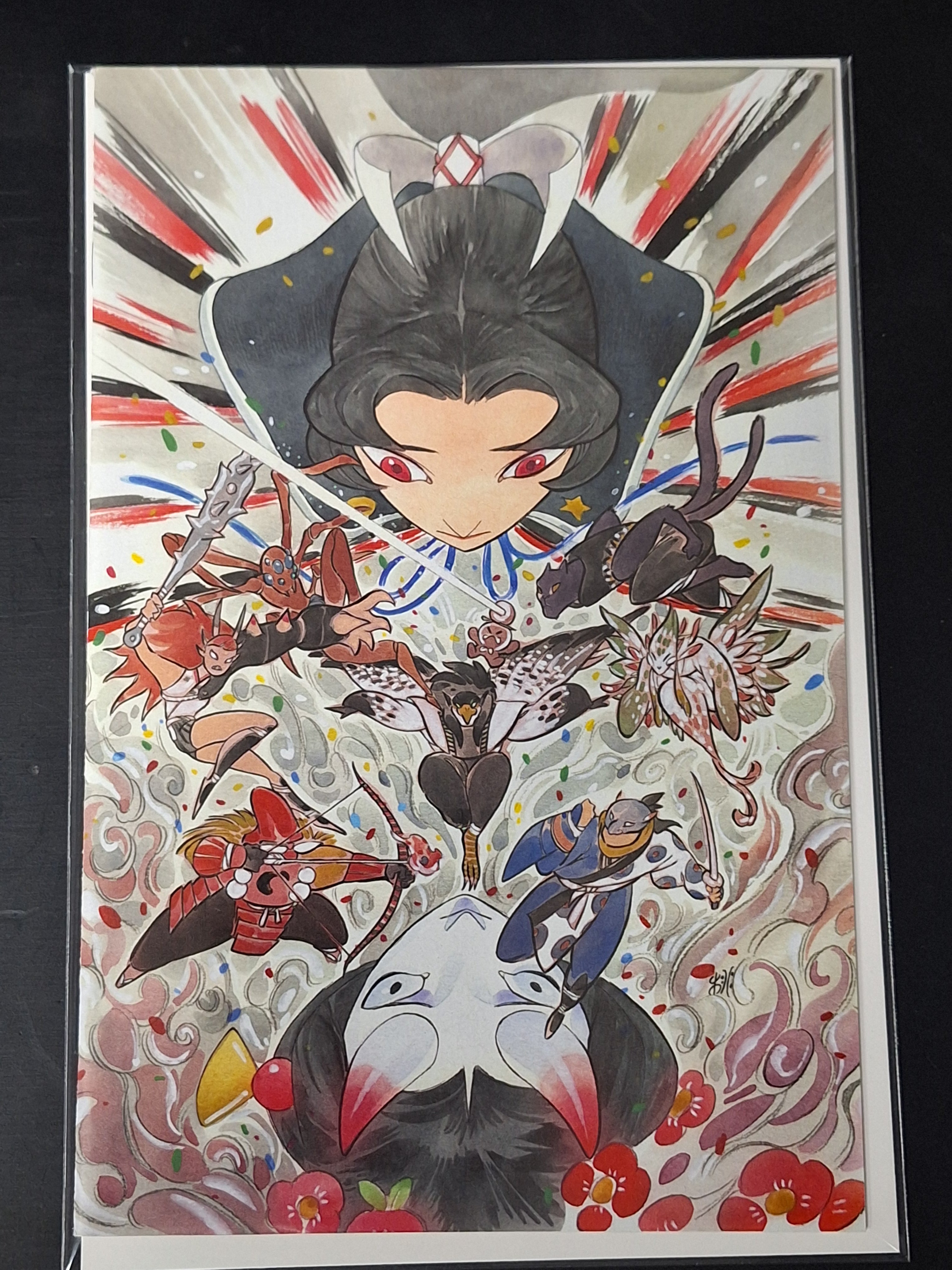 Demon Wars: Scarlet Sin 1 Marvel 2023 Peach Momoko 1:100 VIrgin Variant