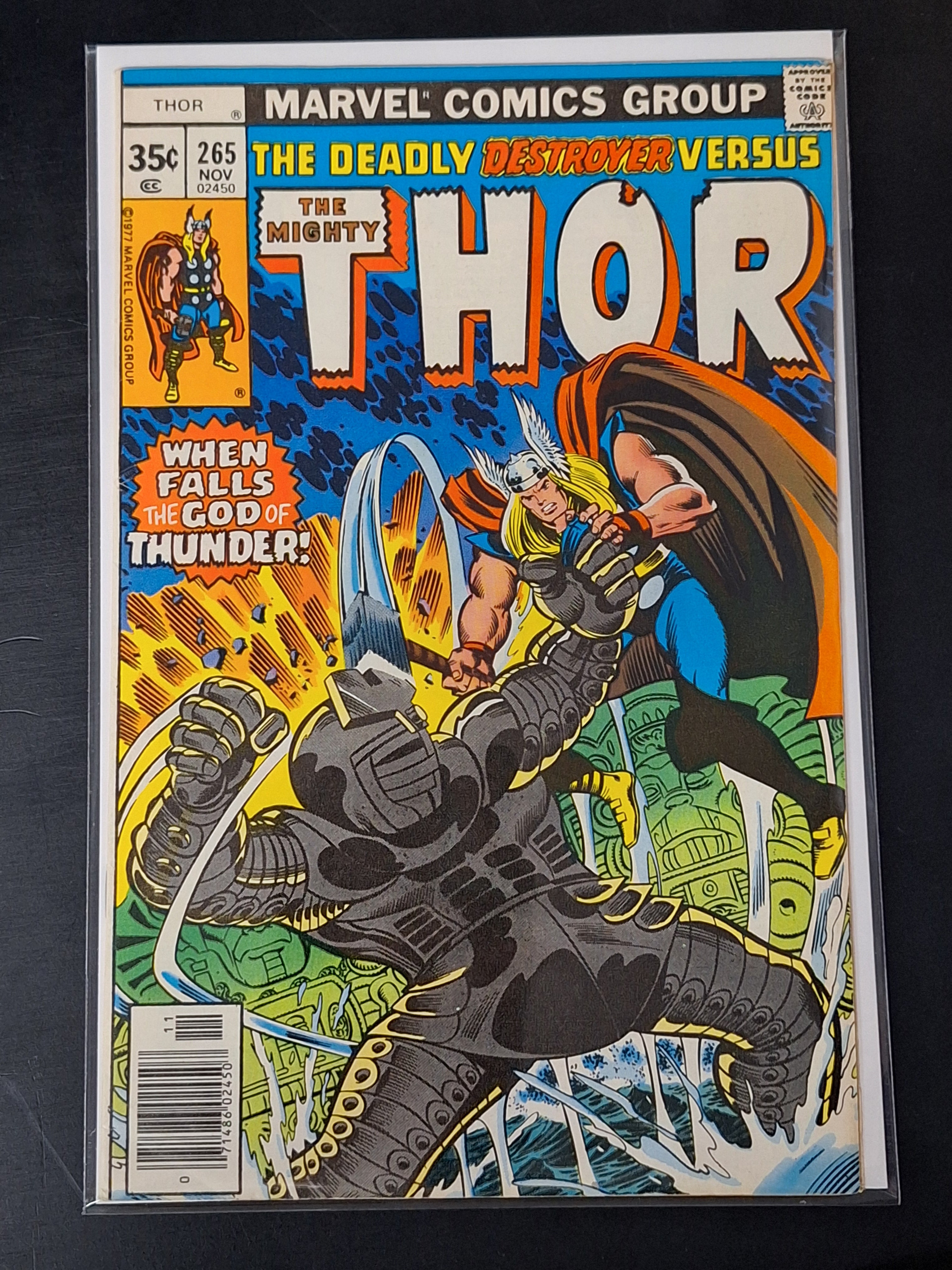 Thor 265 Marvel 1977 Thor vs The Destroyer