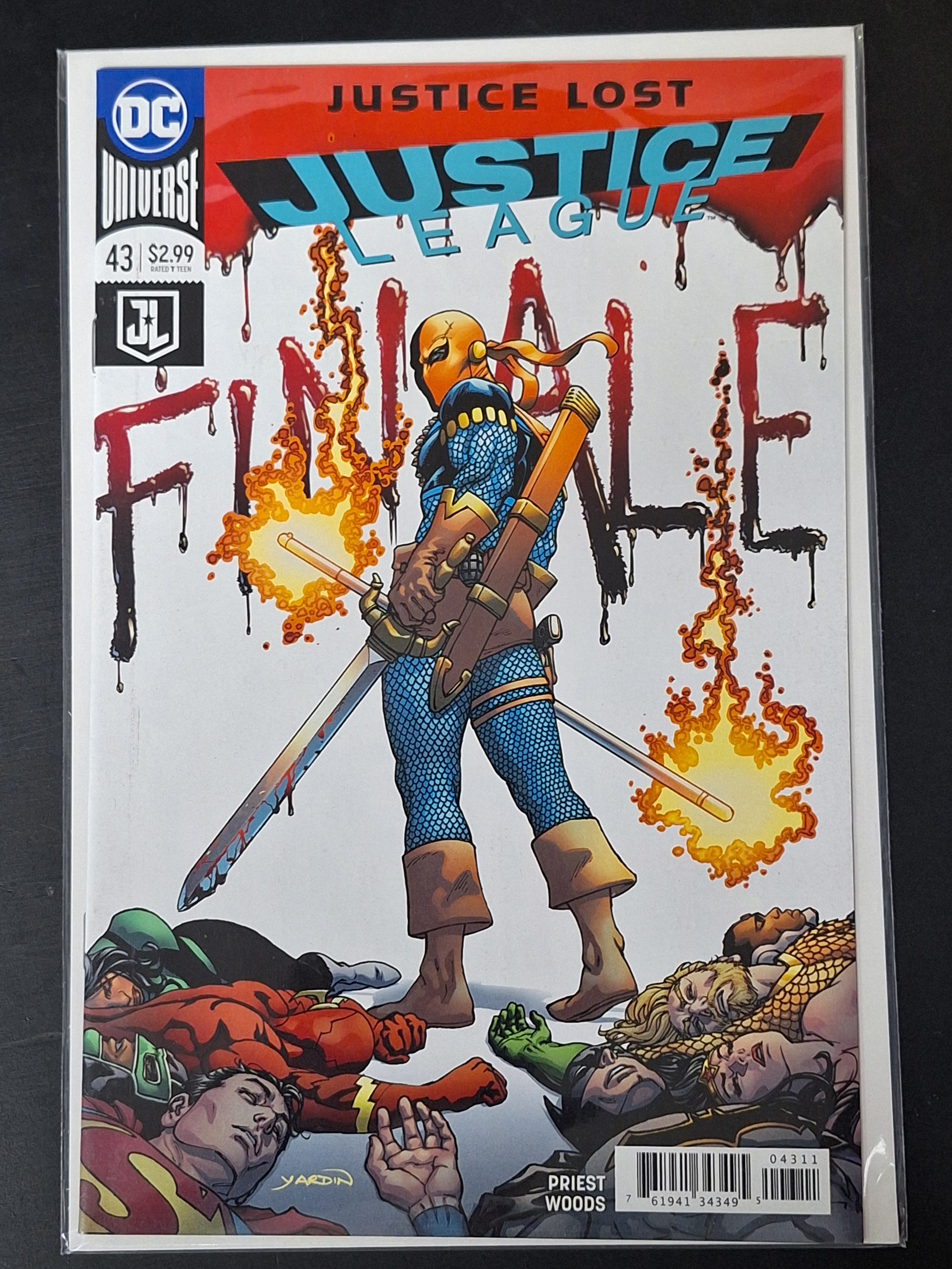 Justice League 43 DC 2018 Final Issue
