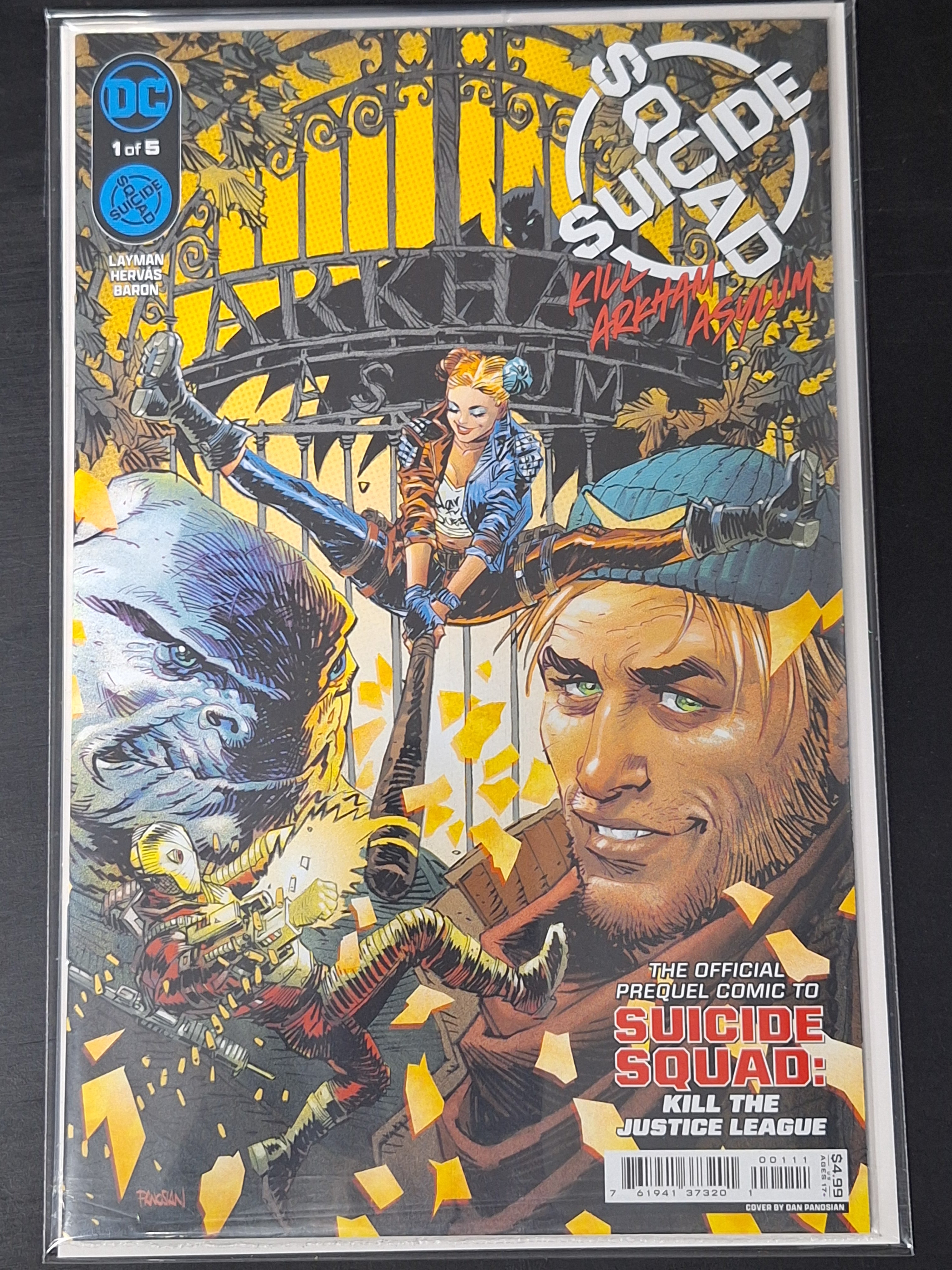 Suicide Squad: Kill Arkham Asylum 1 DC 2023 Cover A Sealed With Code