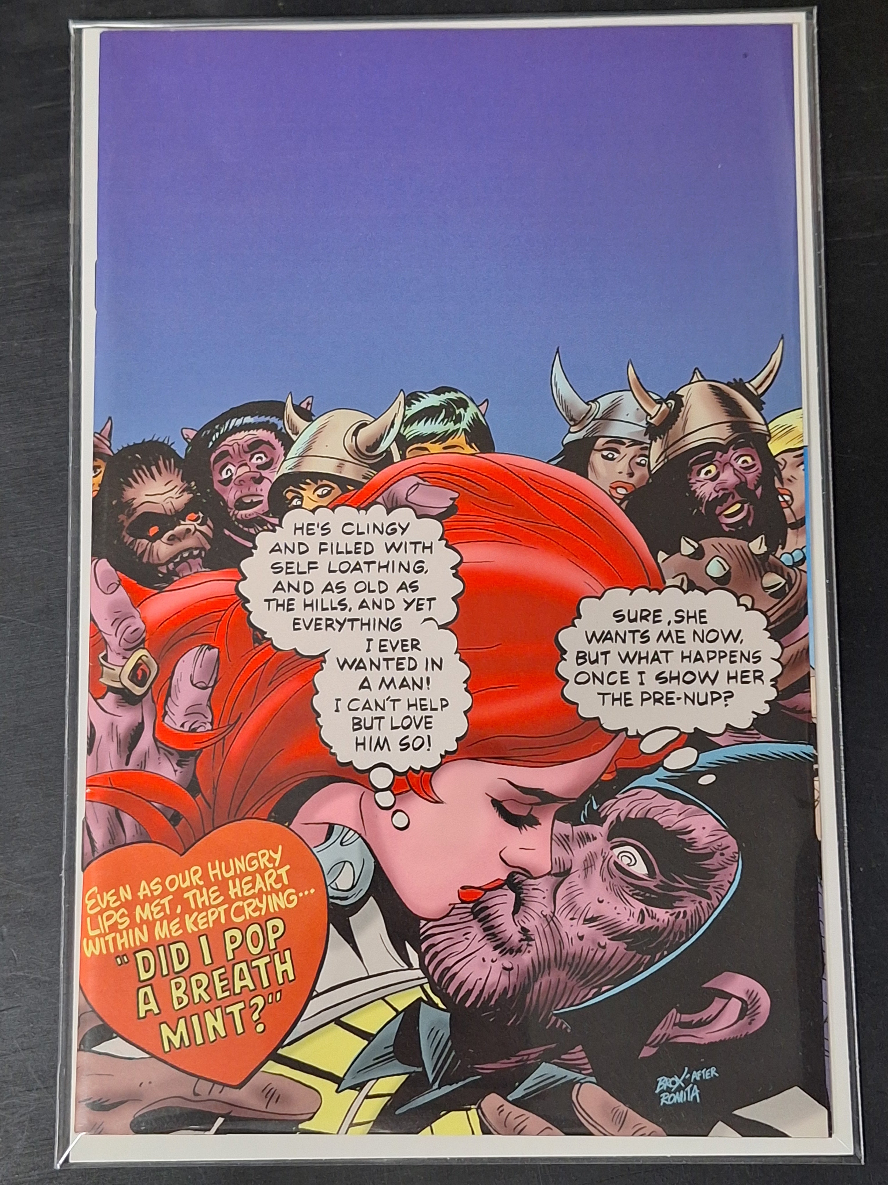 Red Sonja Valentine's Day Special Dynamite 2021 Broxton 1:40 Virgin Variant