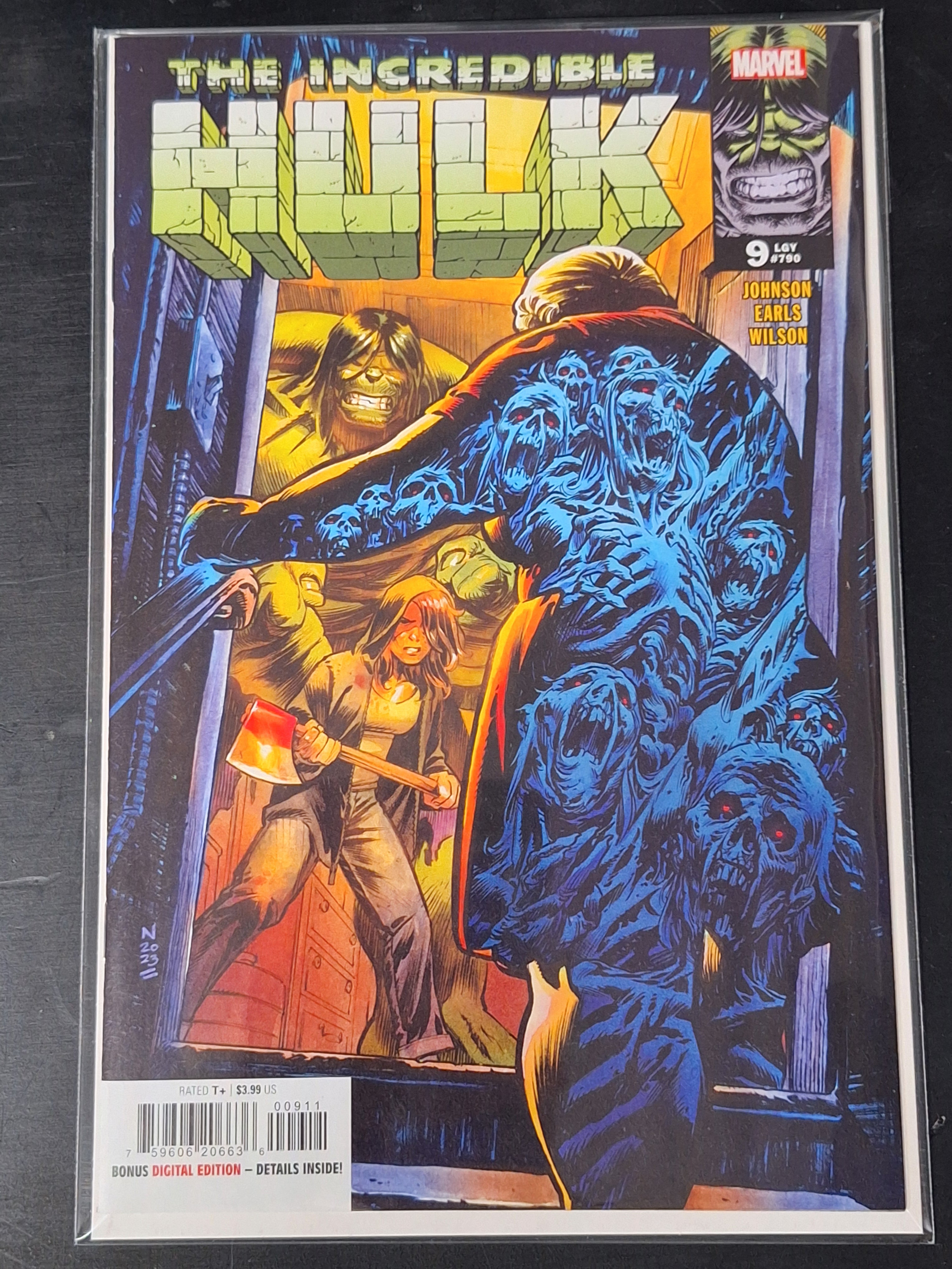 Incredible Hulk 8 Marvel 2024 Cover A 1st App of Frozen Charlotte