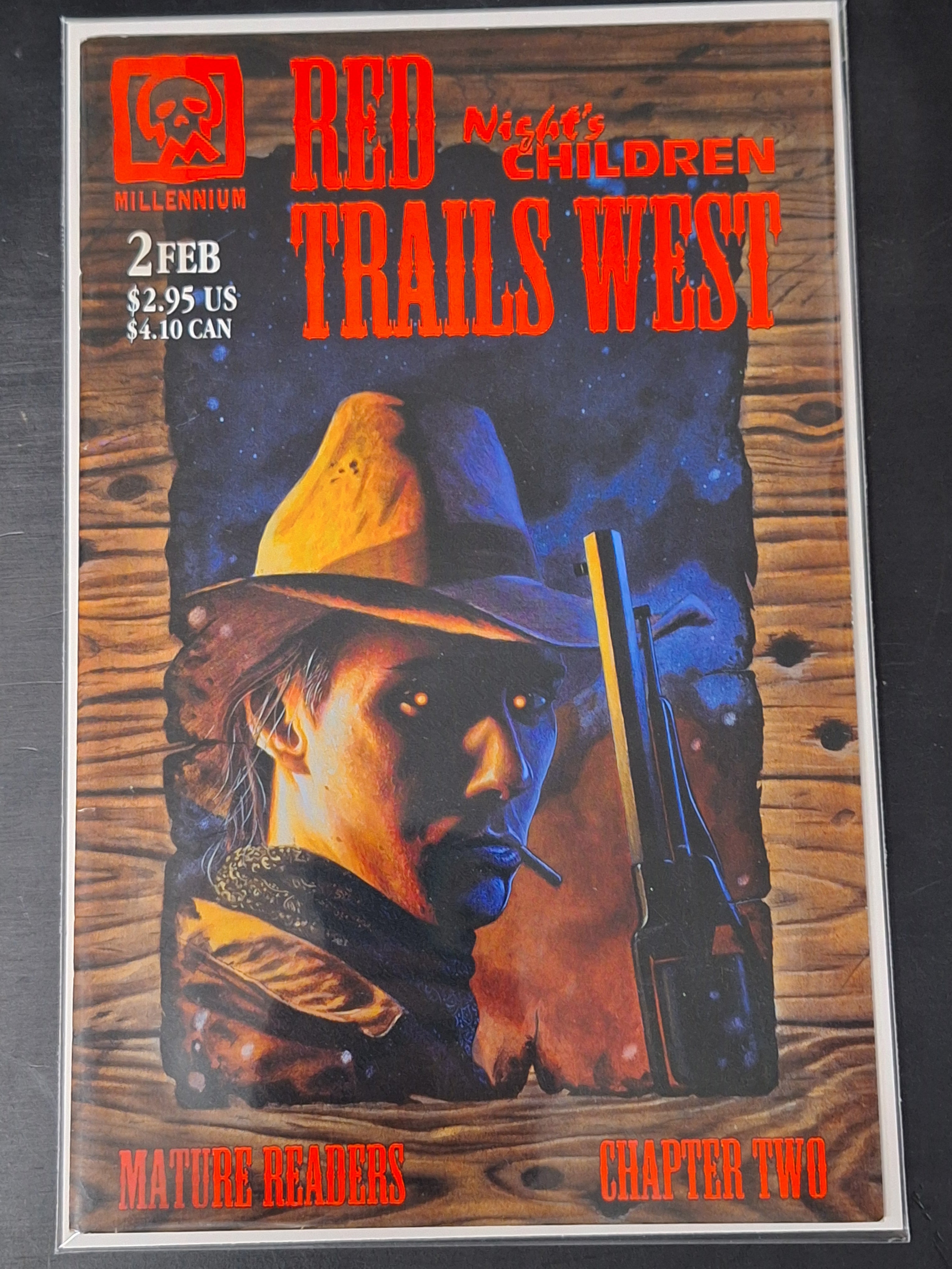 Red Trails West Night's Children 2 Millennium Comics 1995