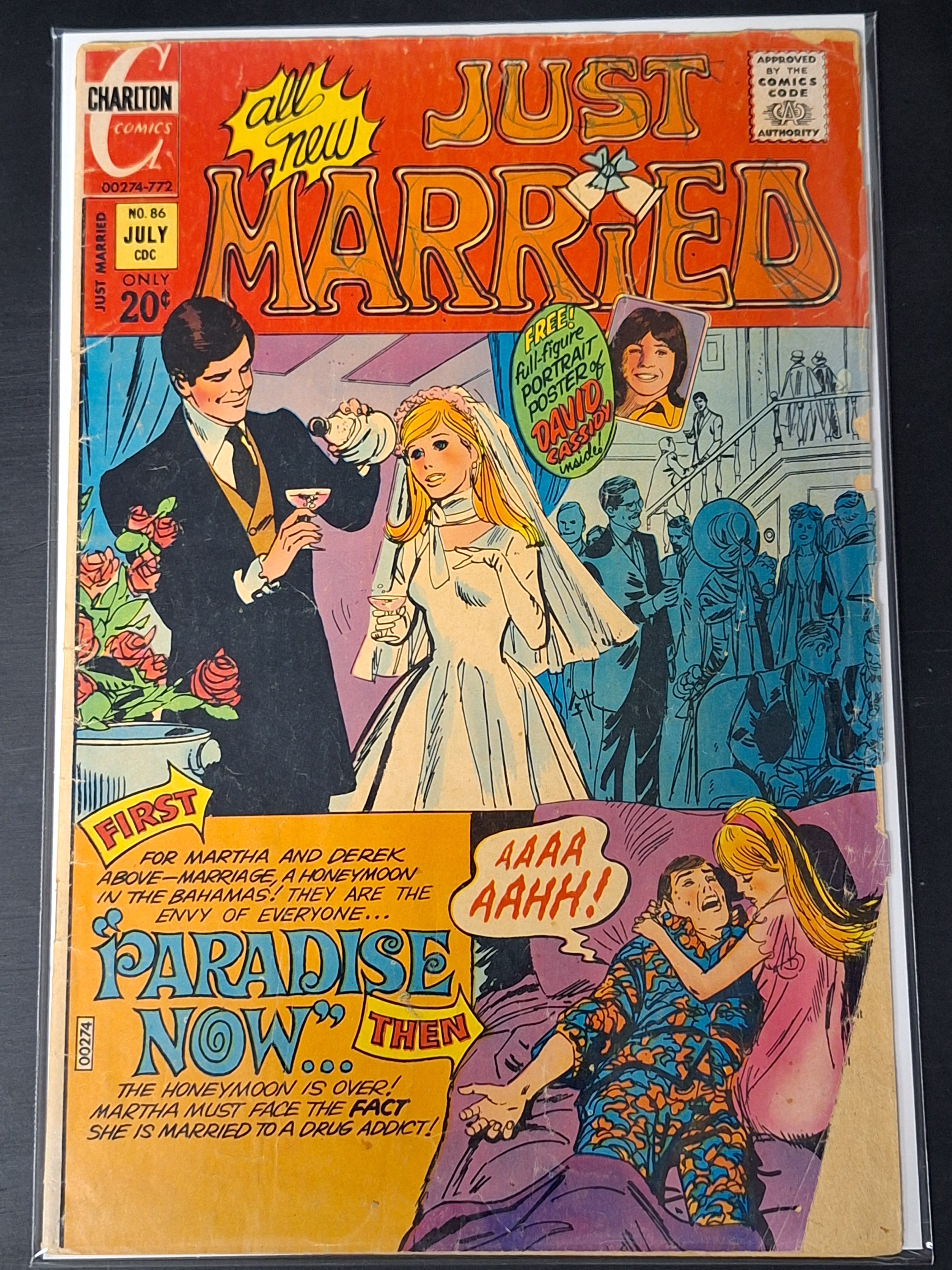 Just Married 86 Charlton Comics 1972